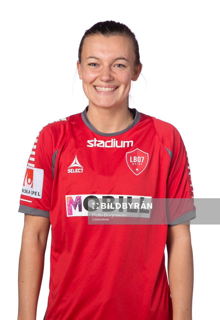 LB07s Olivia Welin poserar för ett porträtt den 5 april 2017 i Malmö.