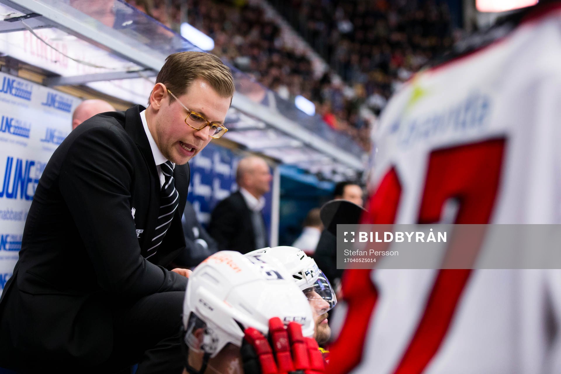 Malmö Redhawks assisterande tränare Martin Filander