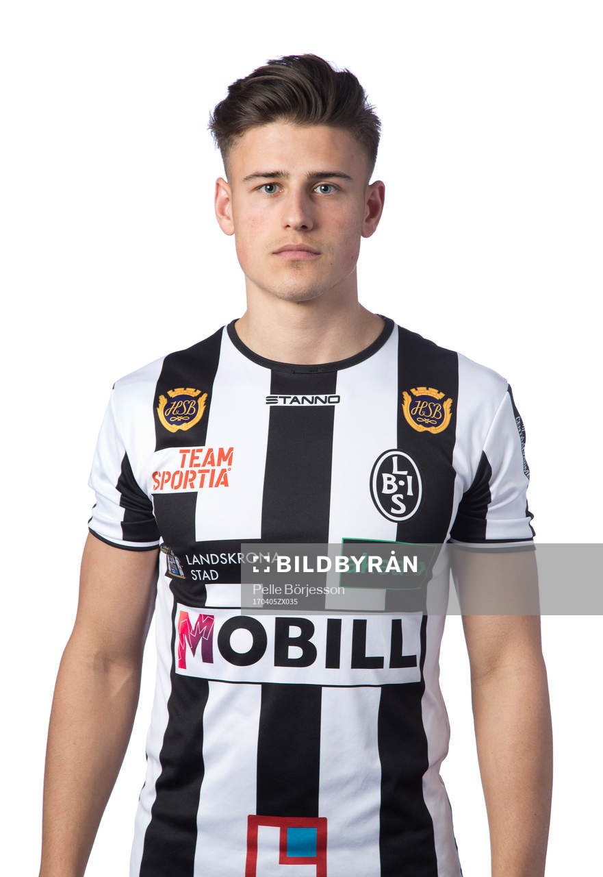 Landskronas Philip Ljung poserar för ett porträtt den 5 april 2017 i Landskrona.