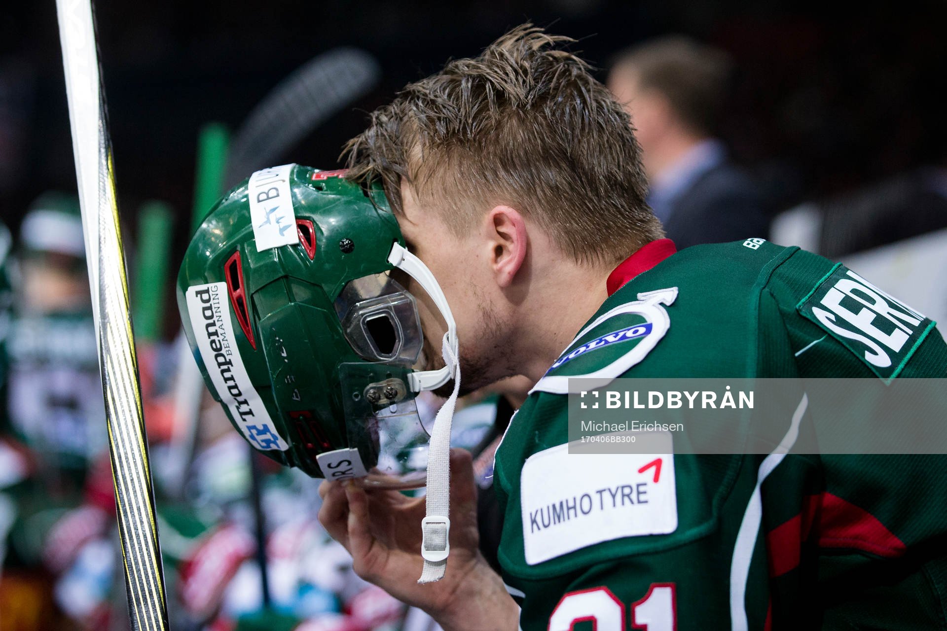 Frölundas Nicklas Lasu mår dåligt
