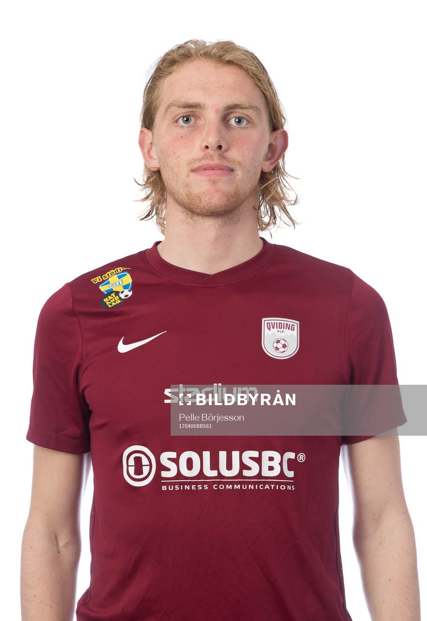 Qvidings Gustav Kadura poserar för ett porträtt den 6 april 2017 i Göteborg.