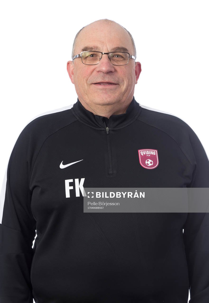 Qvidings målvaktstränare Frans Kozak poserar för ett porträtt den 6 april 2017 i Göteborg.