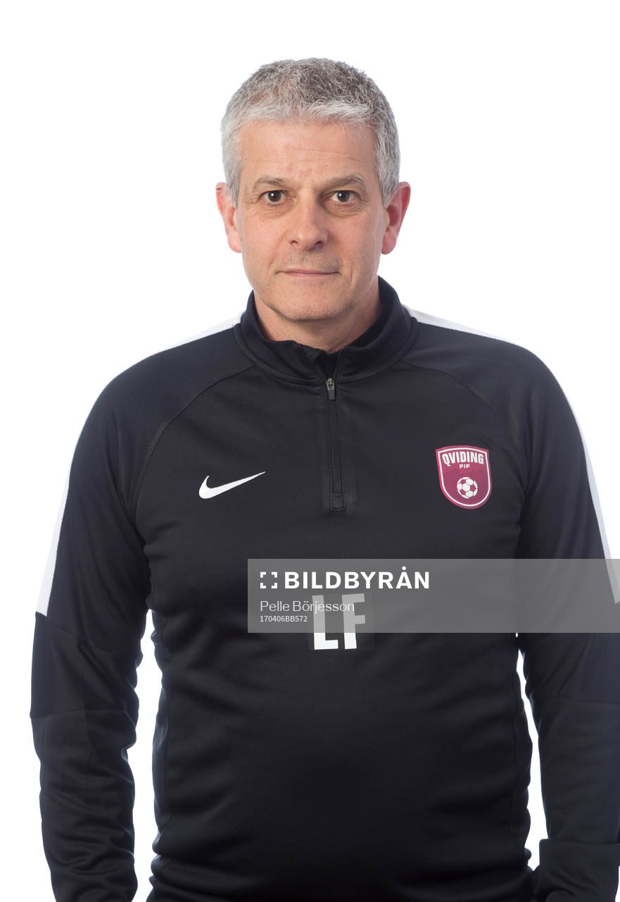 Qvidings tränare Lallo Fernandez poserar för ett porträtt den 6 april 2017 i Göteborg.