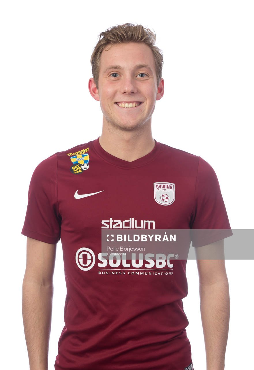 Qvidings William Kenndal poserar för ett porträtt den 6 april 2017 i Göteborg.