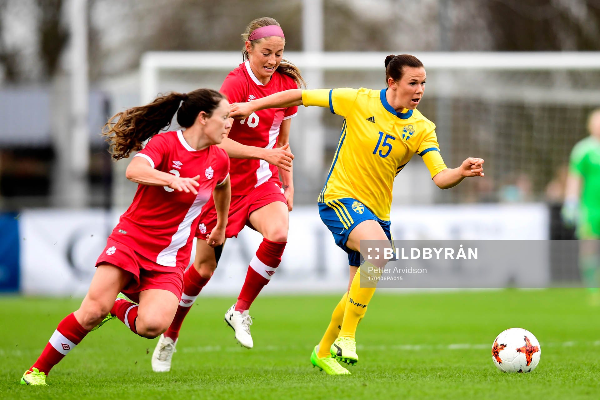 Kanadas Aliysha Chapman och Sveriges Jessica Samuelsson