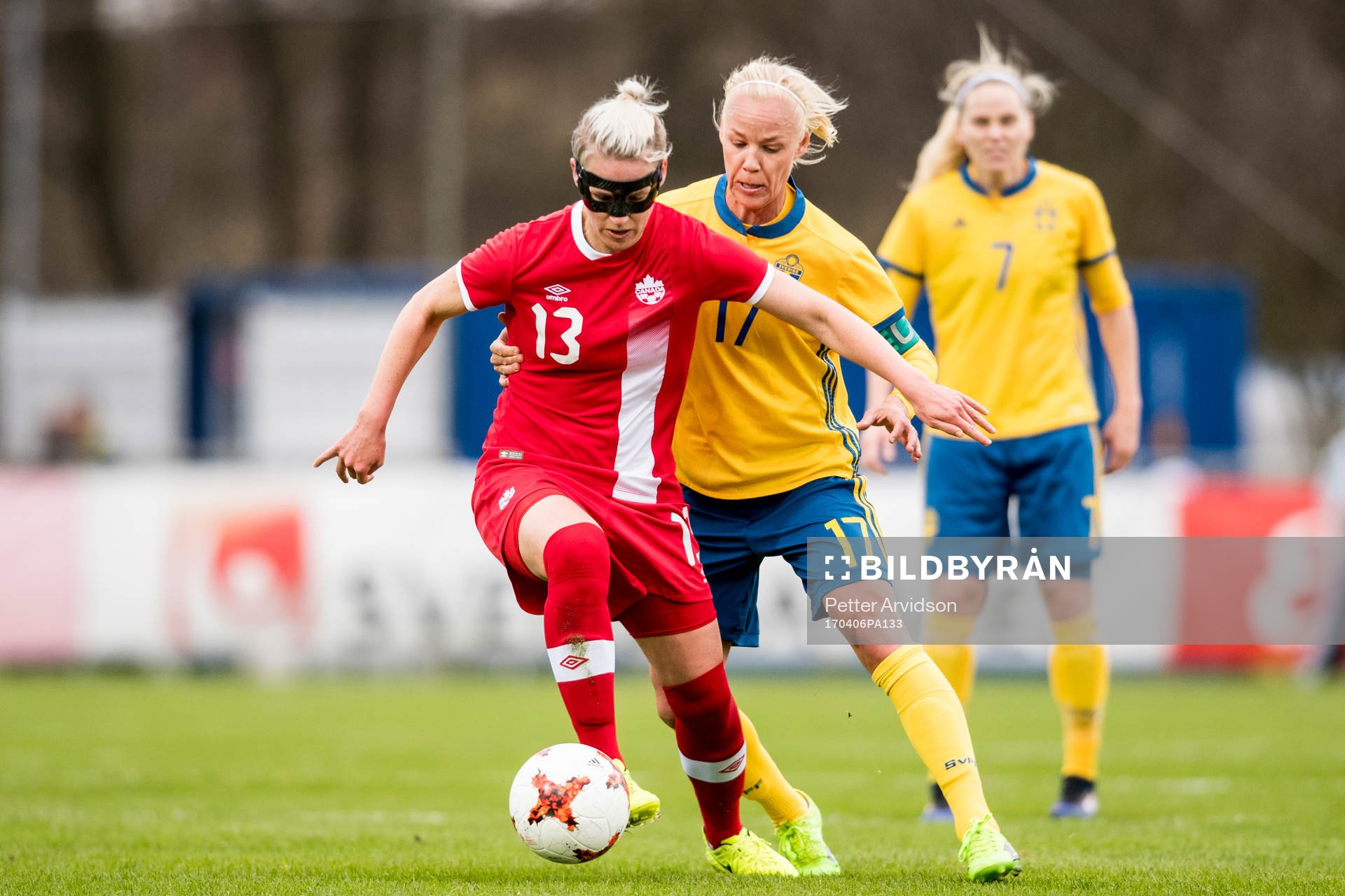 Kanadas Sophie Schmidt och Sveriges Caroline Seger