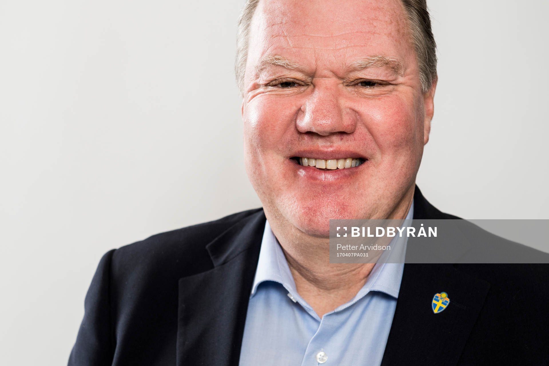 Svenska Fotbollförbundet ordförande Karl-Erik Nilsson
