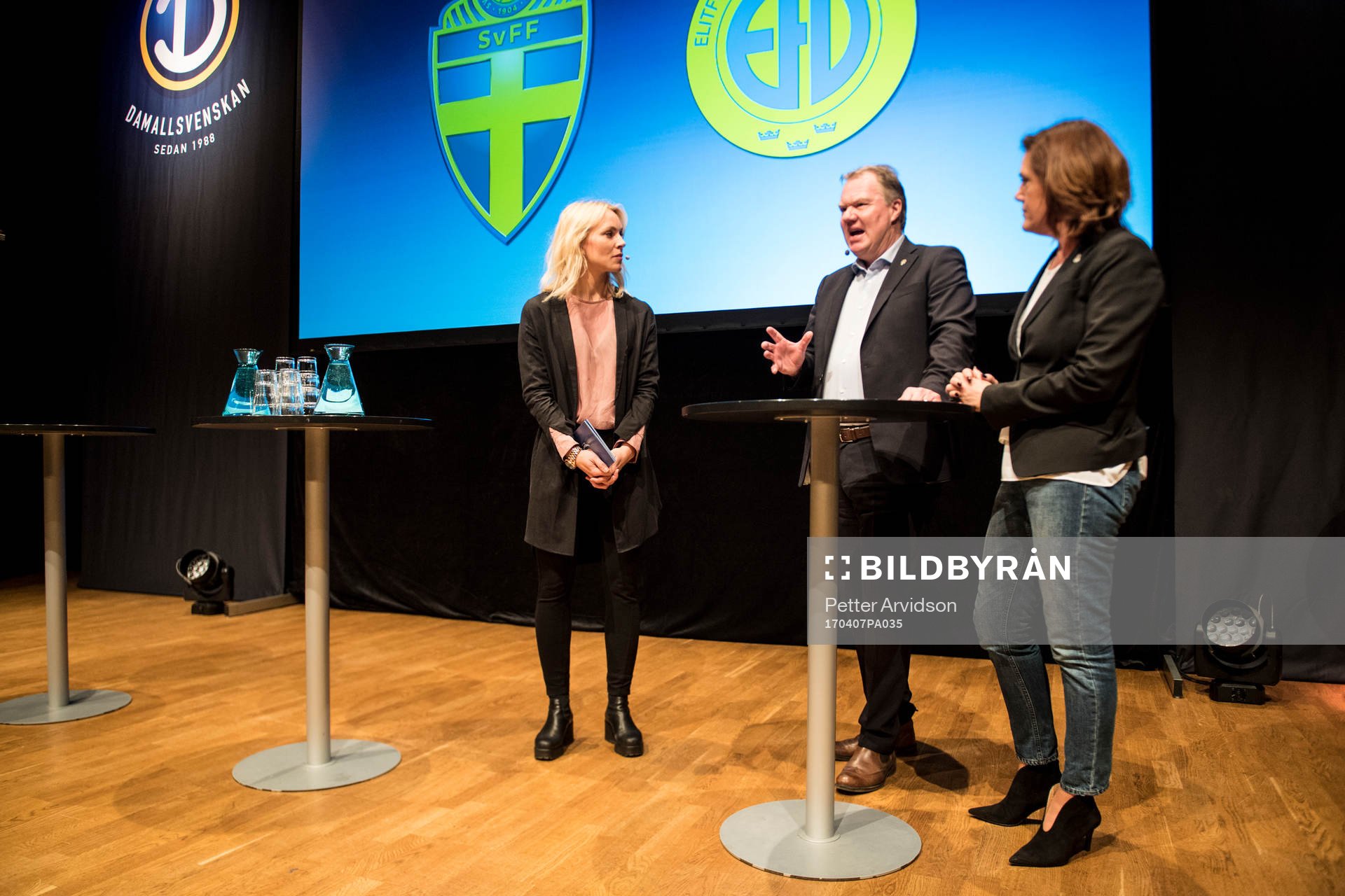 Svenska Fotbollförbundet ordförande Karl-Erik Nilsson (m)