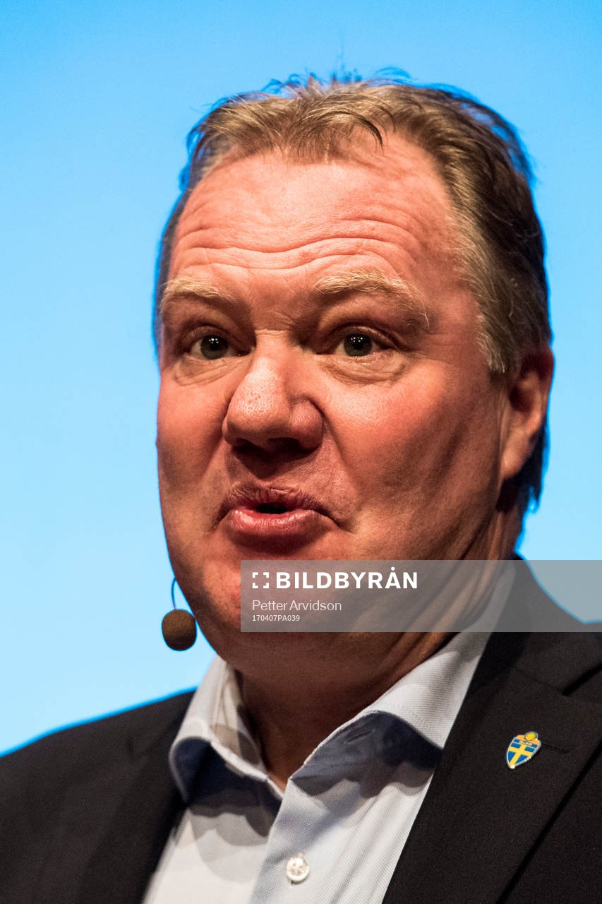 Svenska Fotbollförbundet ordförande Karl-Erik Nilsson