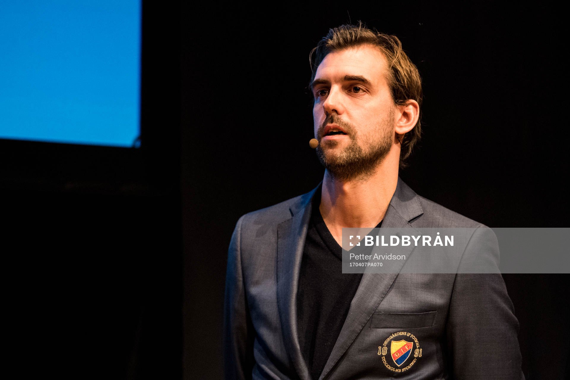 Djurgårdens tränare Joel Riddez