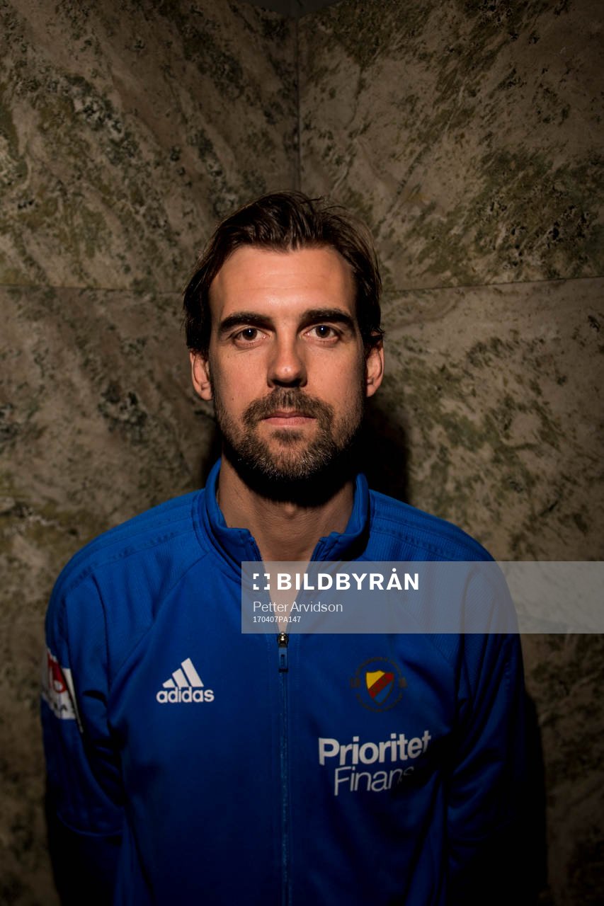 Djurgårdens tränare Joel Riddez