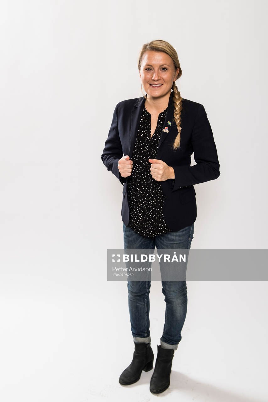 Annina Åman, evenemangsansvarig Svenska Fotbollförbundet