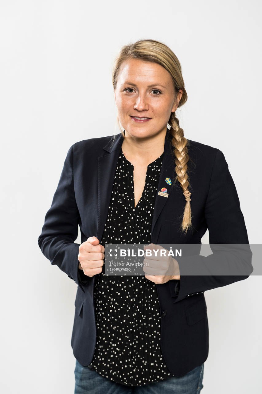 Annina Åman, evenemangsansvarig Svenska Fotbollförbundet