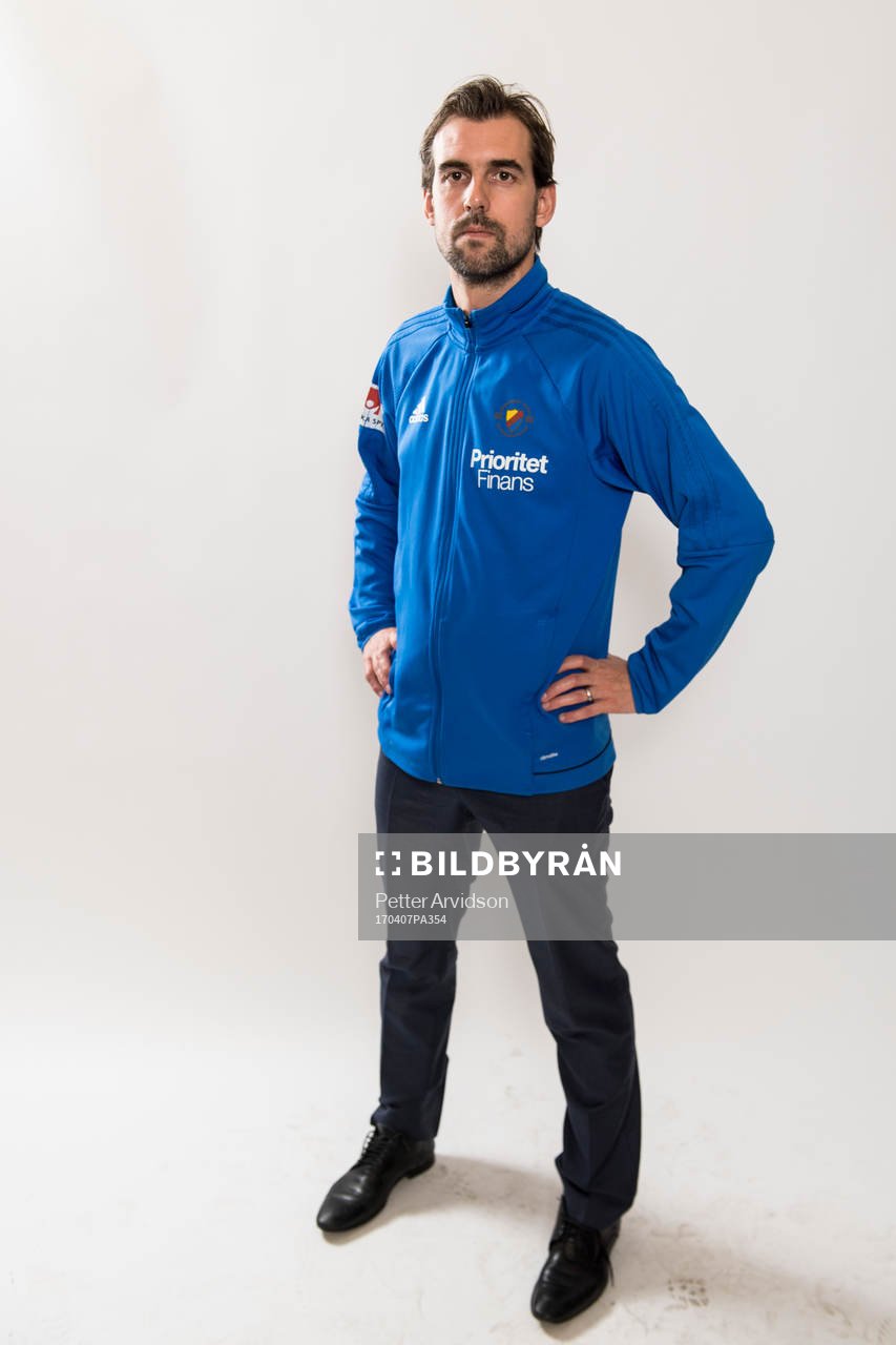Djurgårdens tränare Joel Riddez