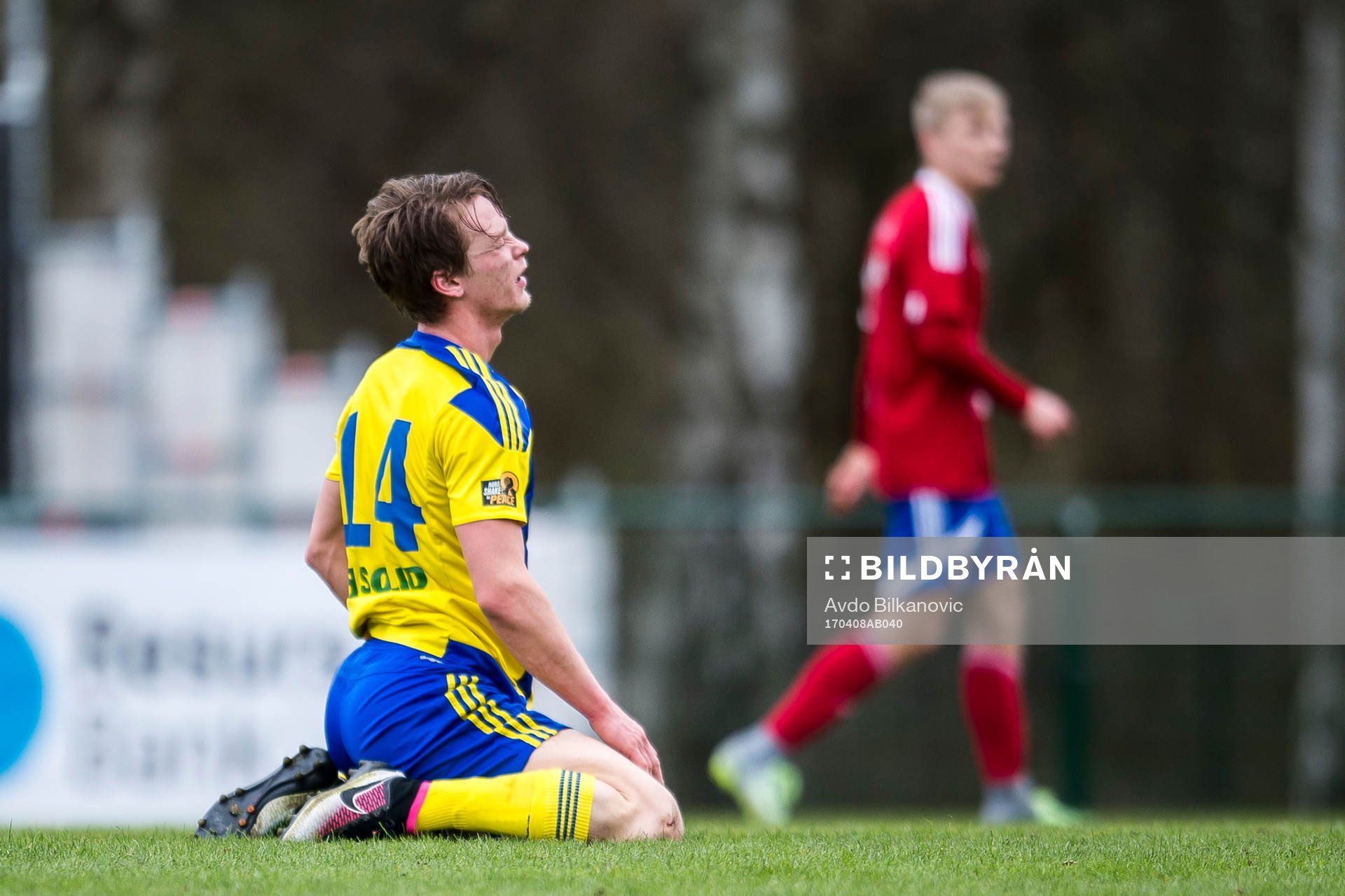 Eskilsminnes Robin Hofsö deppar