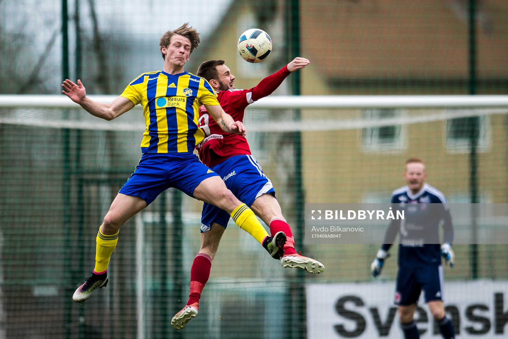 Eskilsminnes Robin Hofsö och Sävedalens Adam Stefansson