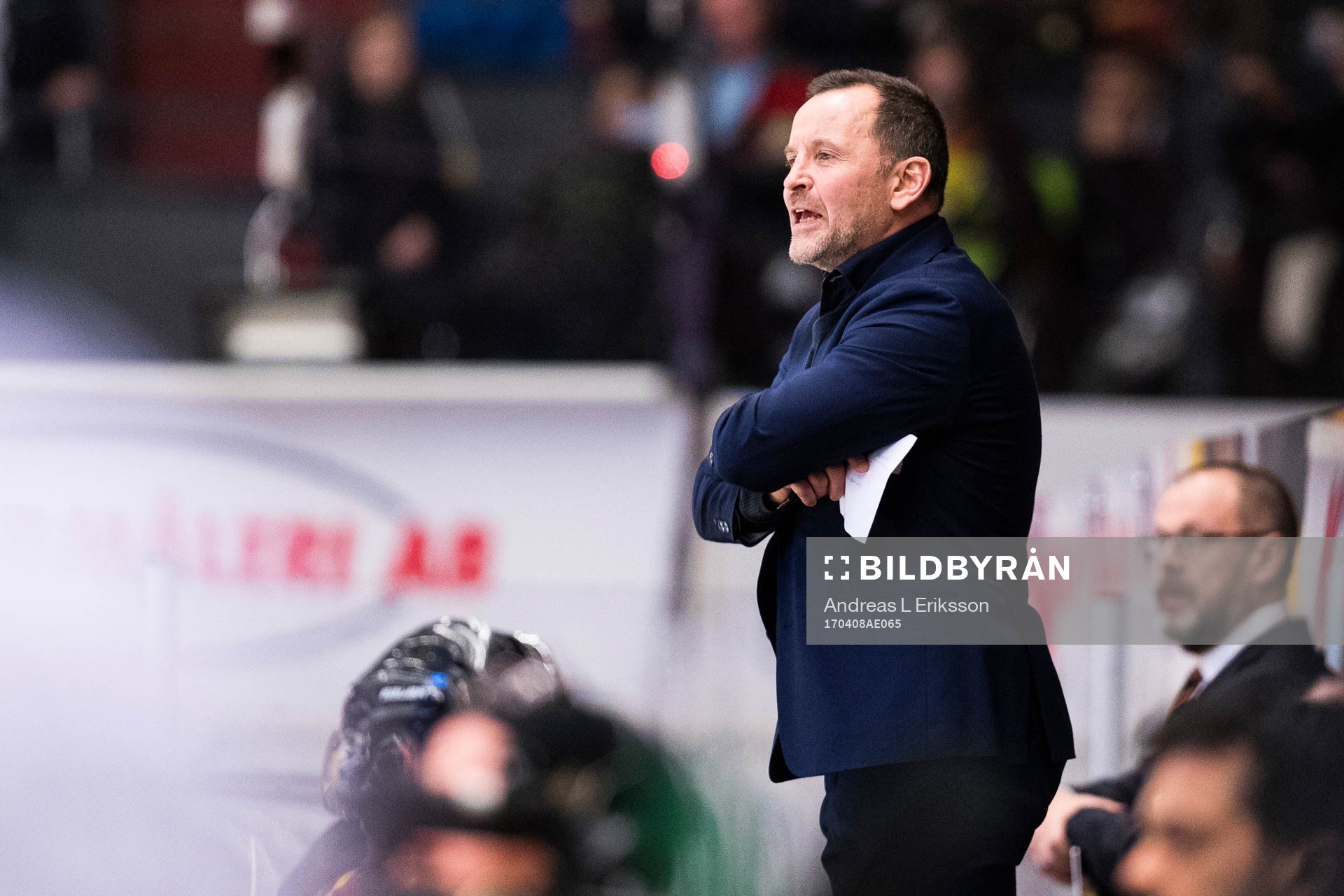 Brynäs tränare Thomas Berglund