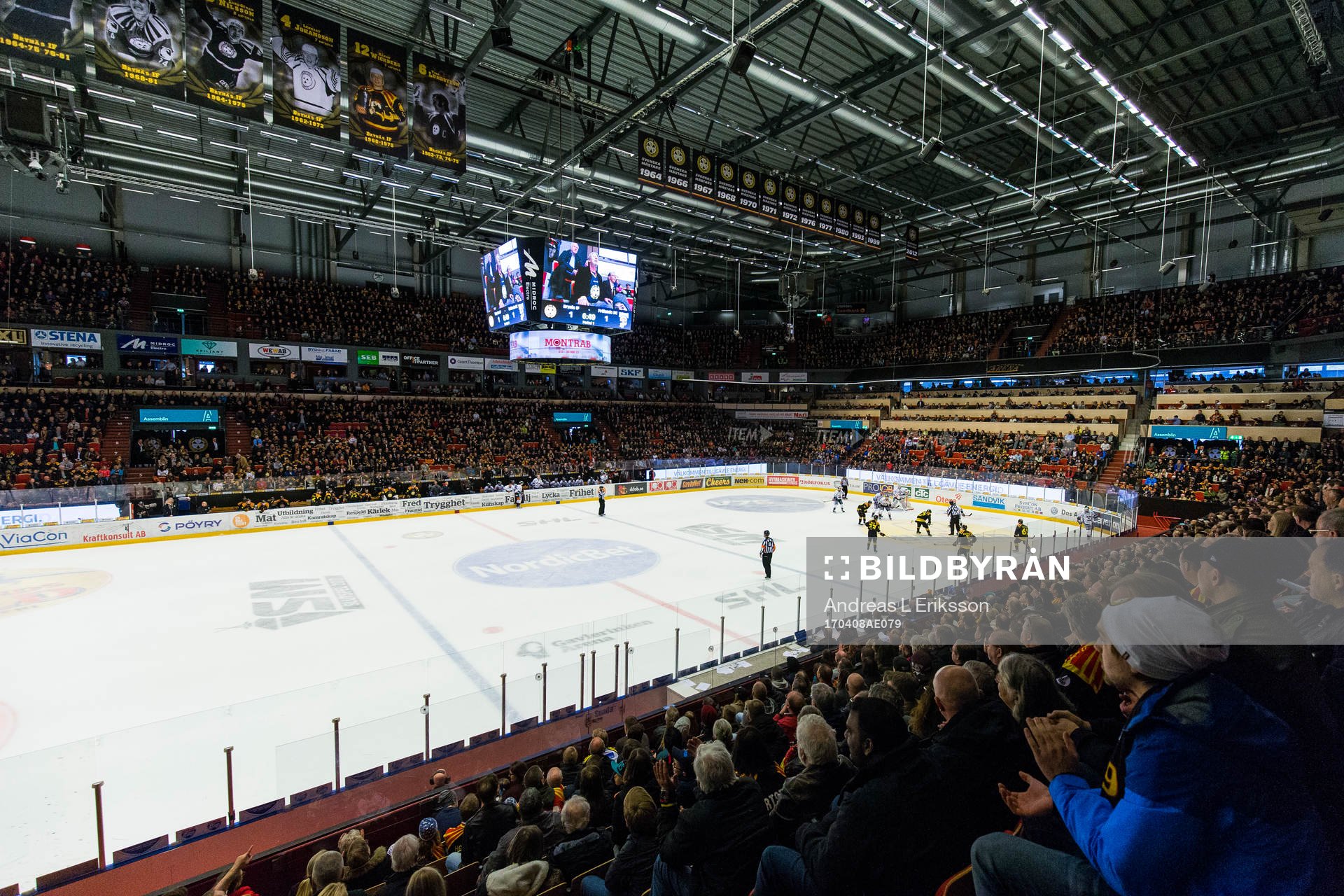 Interiör av Gavlerinken Arena