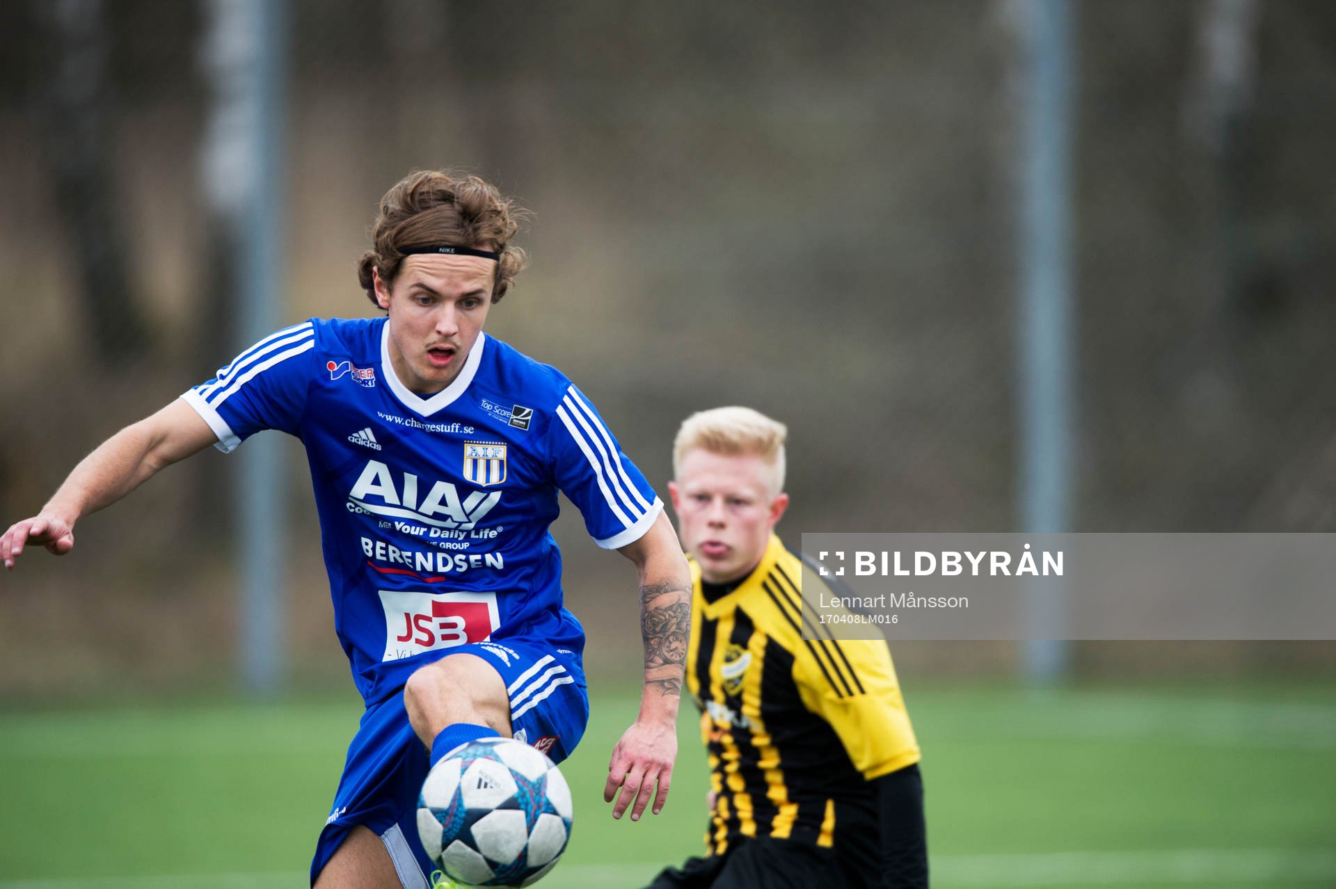 i matchen i division 2 mellan IFK Hässleholm och Asarum i