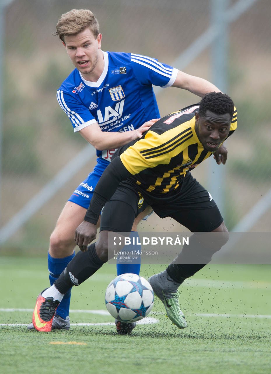 i matchen i division 2 mellan IFK Hässleholm och Asarum i