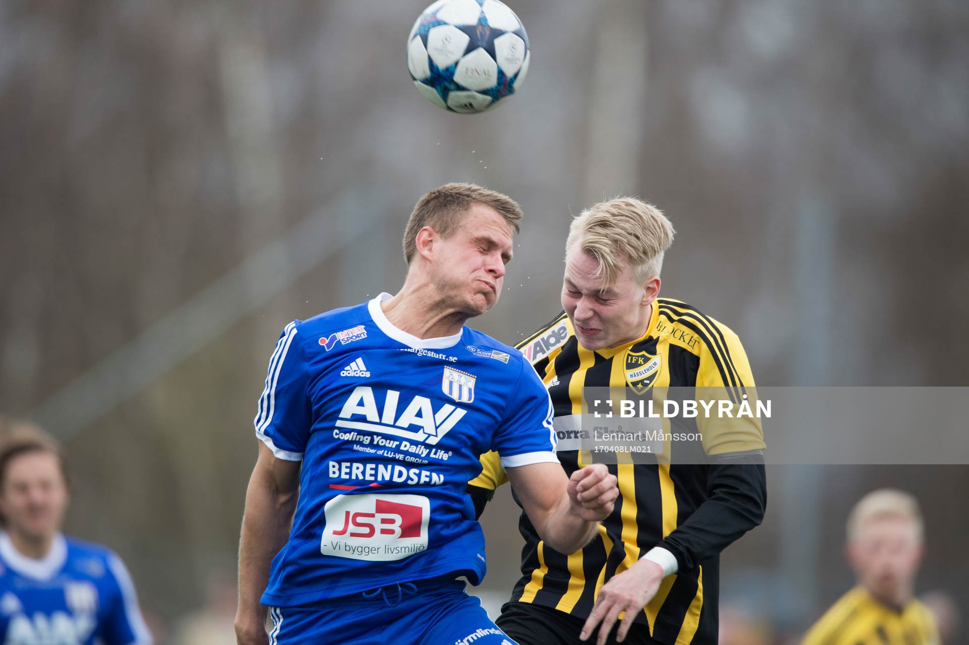 IFK Hässleholms Jonathan Brodén i matchen i division 2