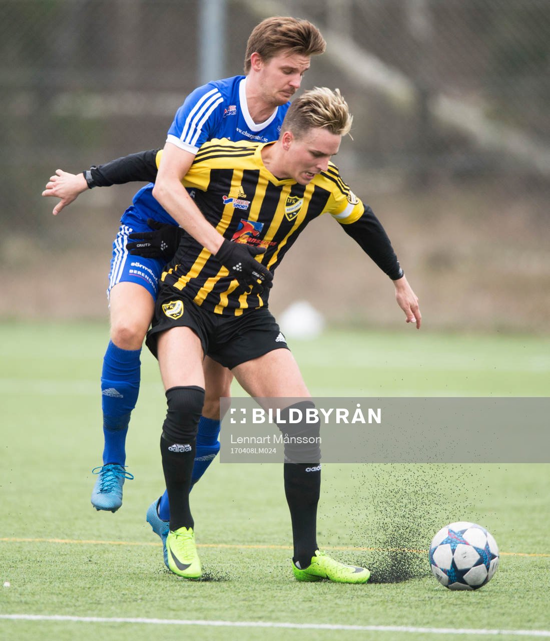 IFK Hässleholms  Danny Gunnarsson i matchen i division 2