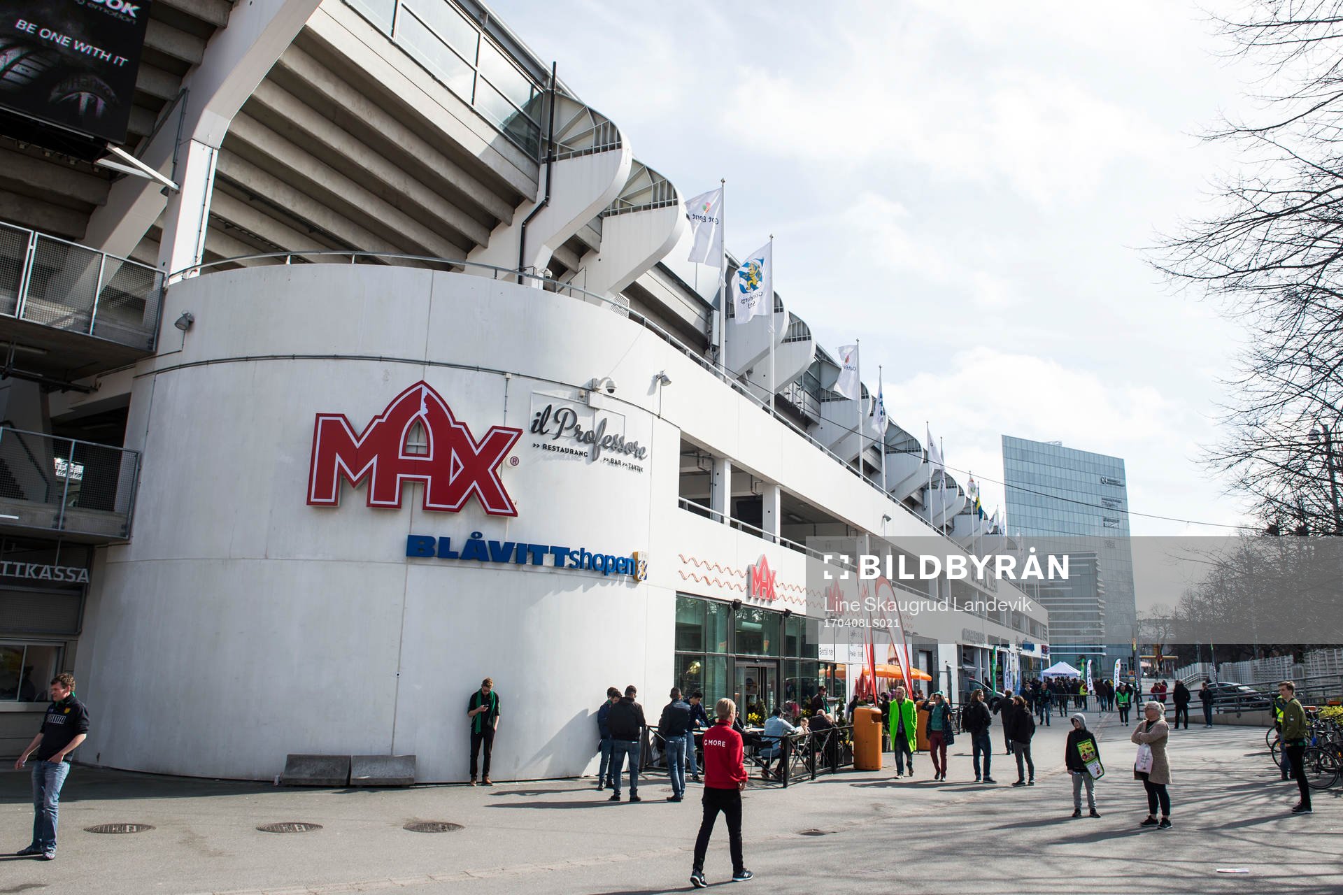 En exteriör bild på Gamla Ullevi