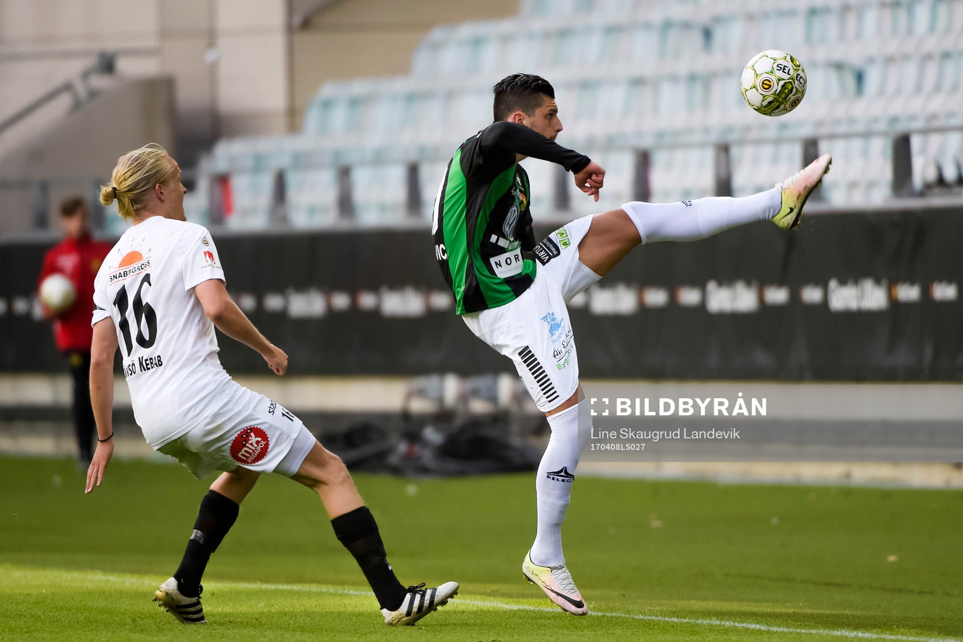 Dalkurds Henrik Löfkvist och GAIS Luka Mijaljevic