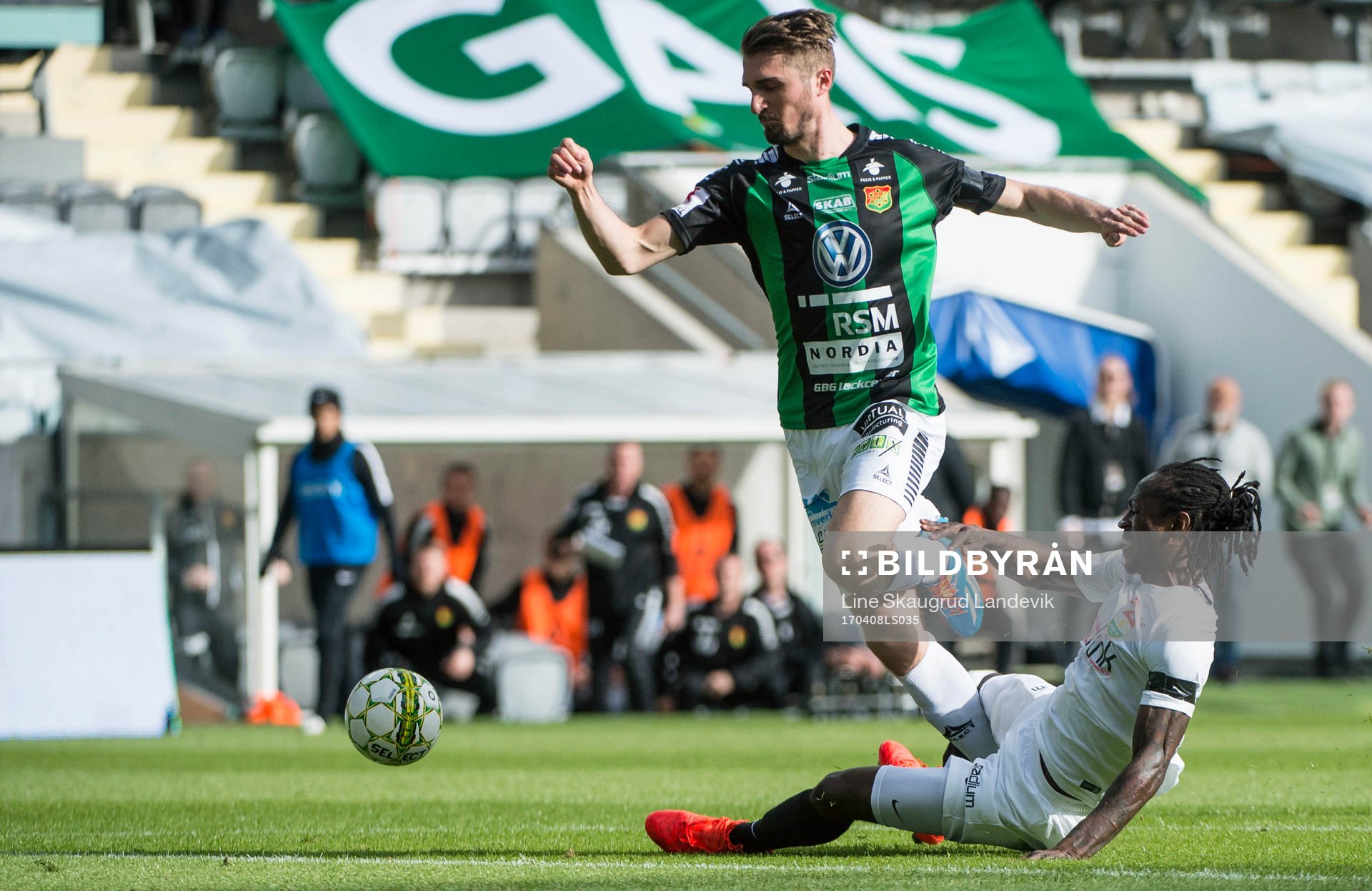 GAIS Dardan Rexhepi och Dalkurds Ammar Ahmed