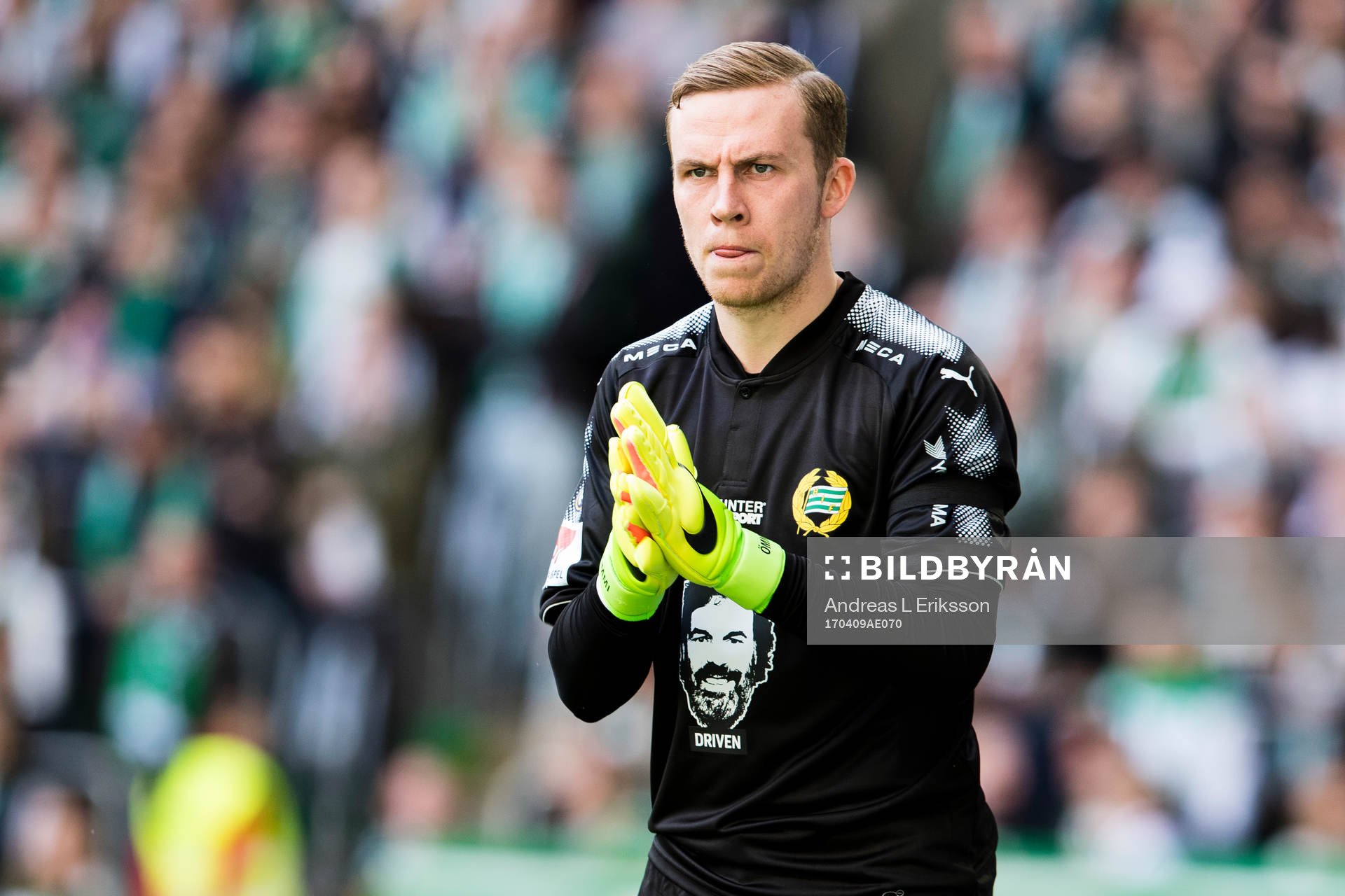 Hammarbys målvakt Ögmundur Kristinsson