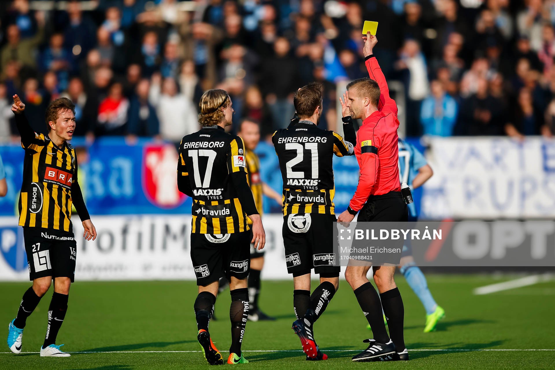 Häckens Rasmus Lindgren blir varnad