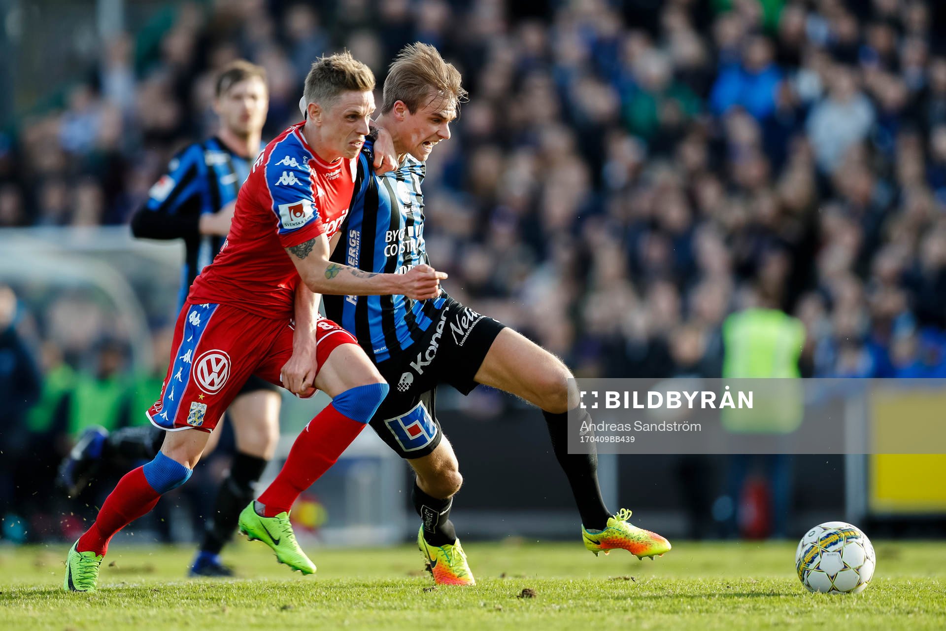 IFK Göteborgs Sören Rieks och Sirius Oscar Pehrsson