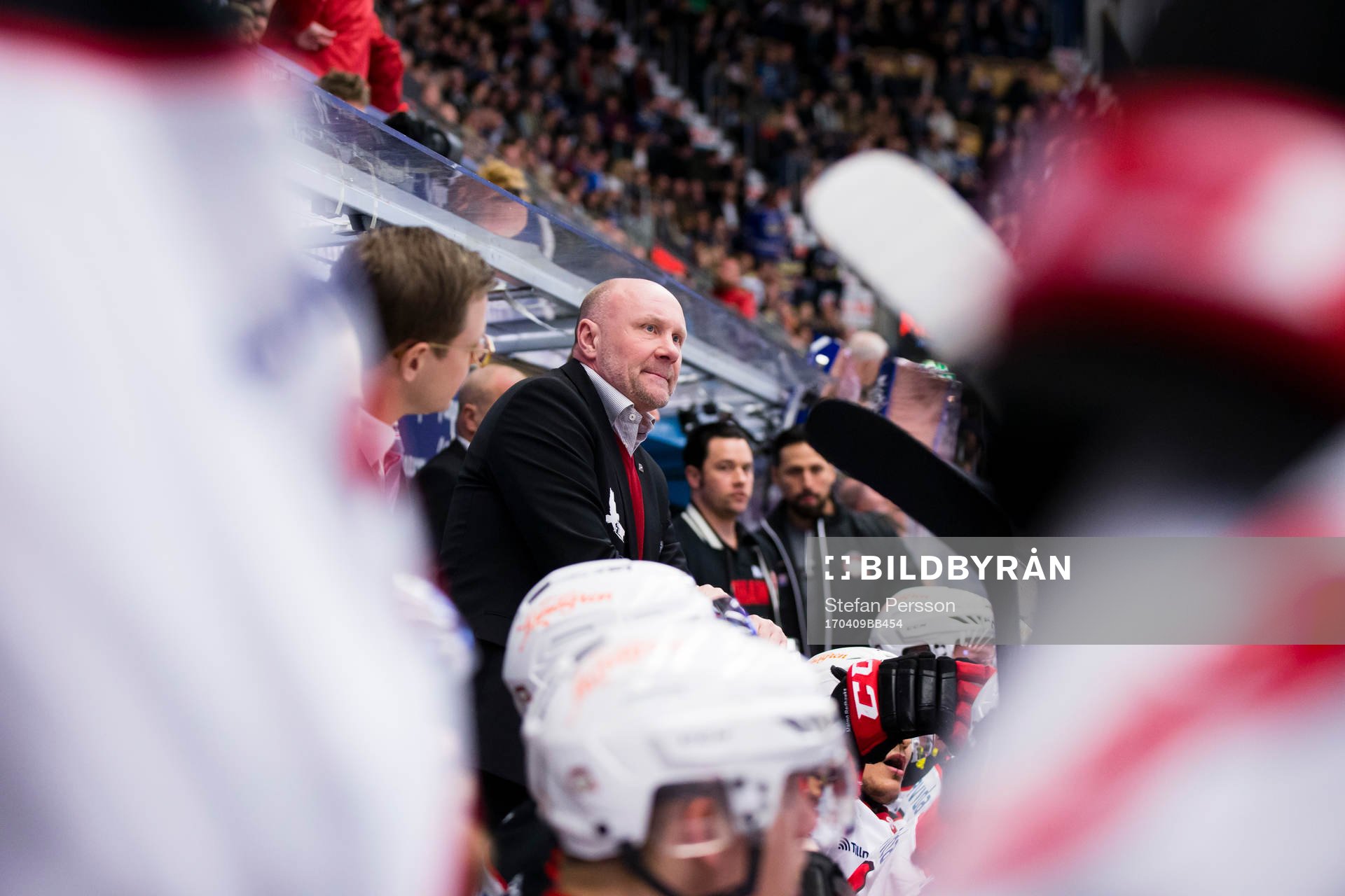 Malmö Redhawks tränare Peter Andersson