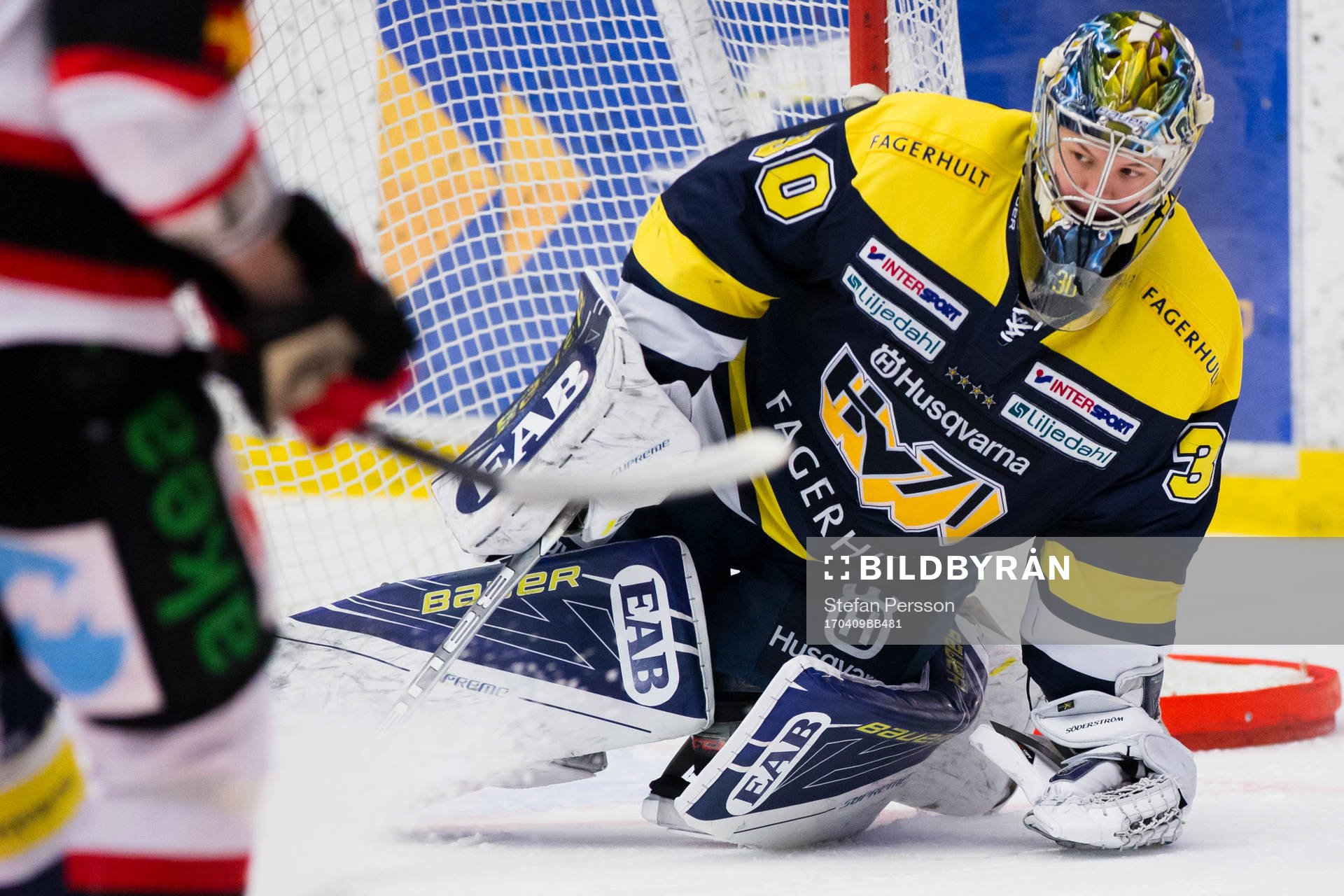 s målvakt Linus Söderström