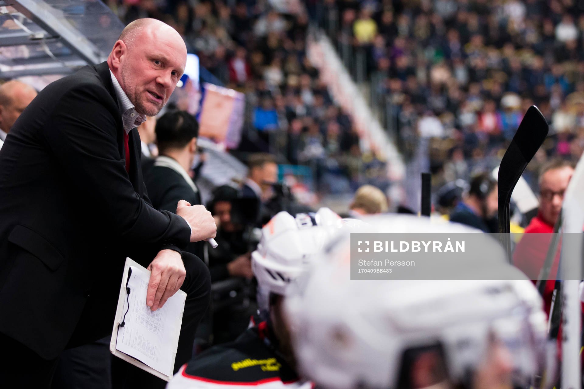 Malmö Redhawks tränare Peter Andersson