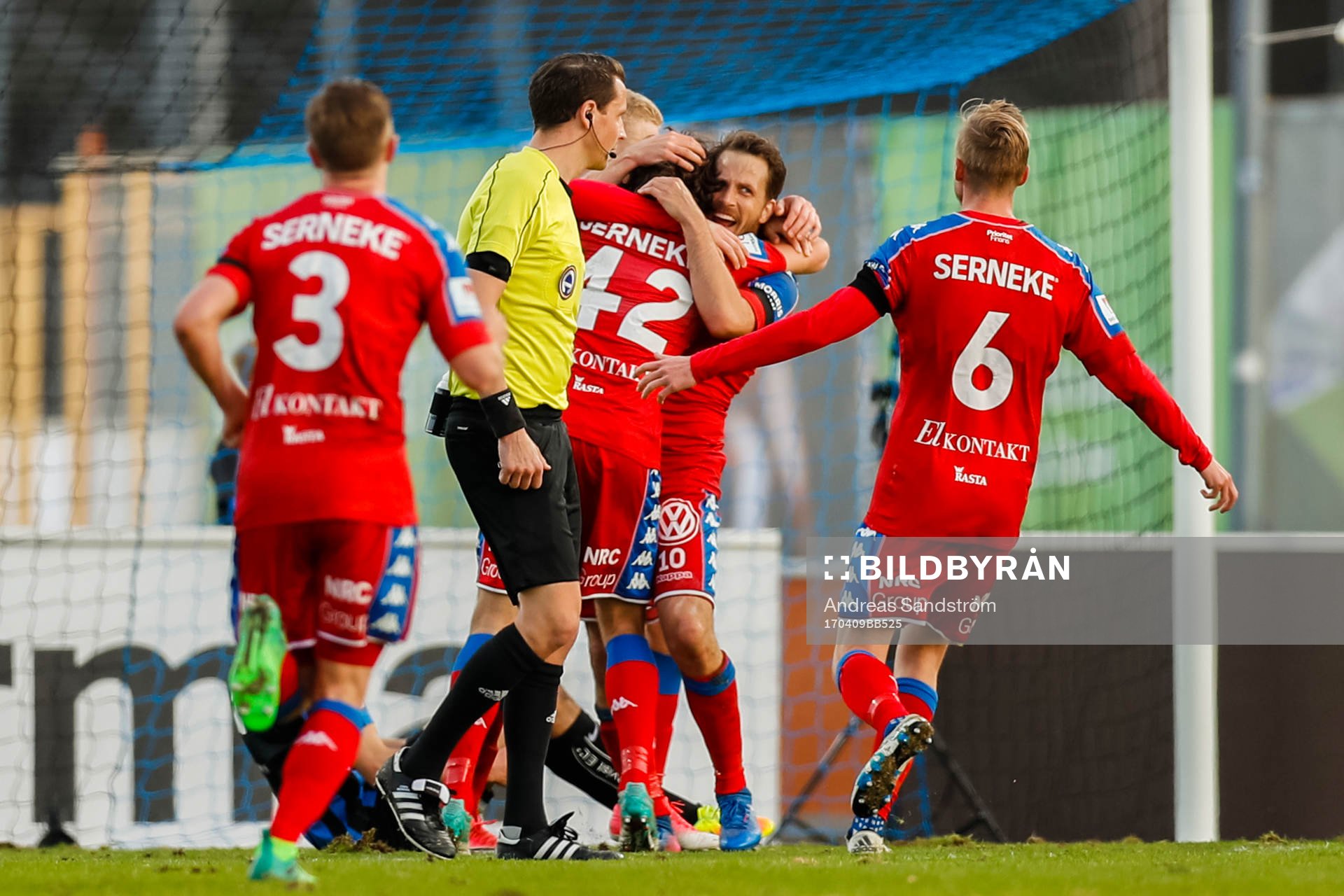 IFK Göteborgs Mikkel Diskerud jublar med Tobias