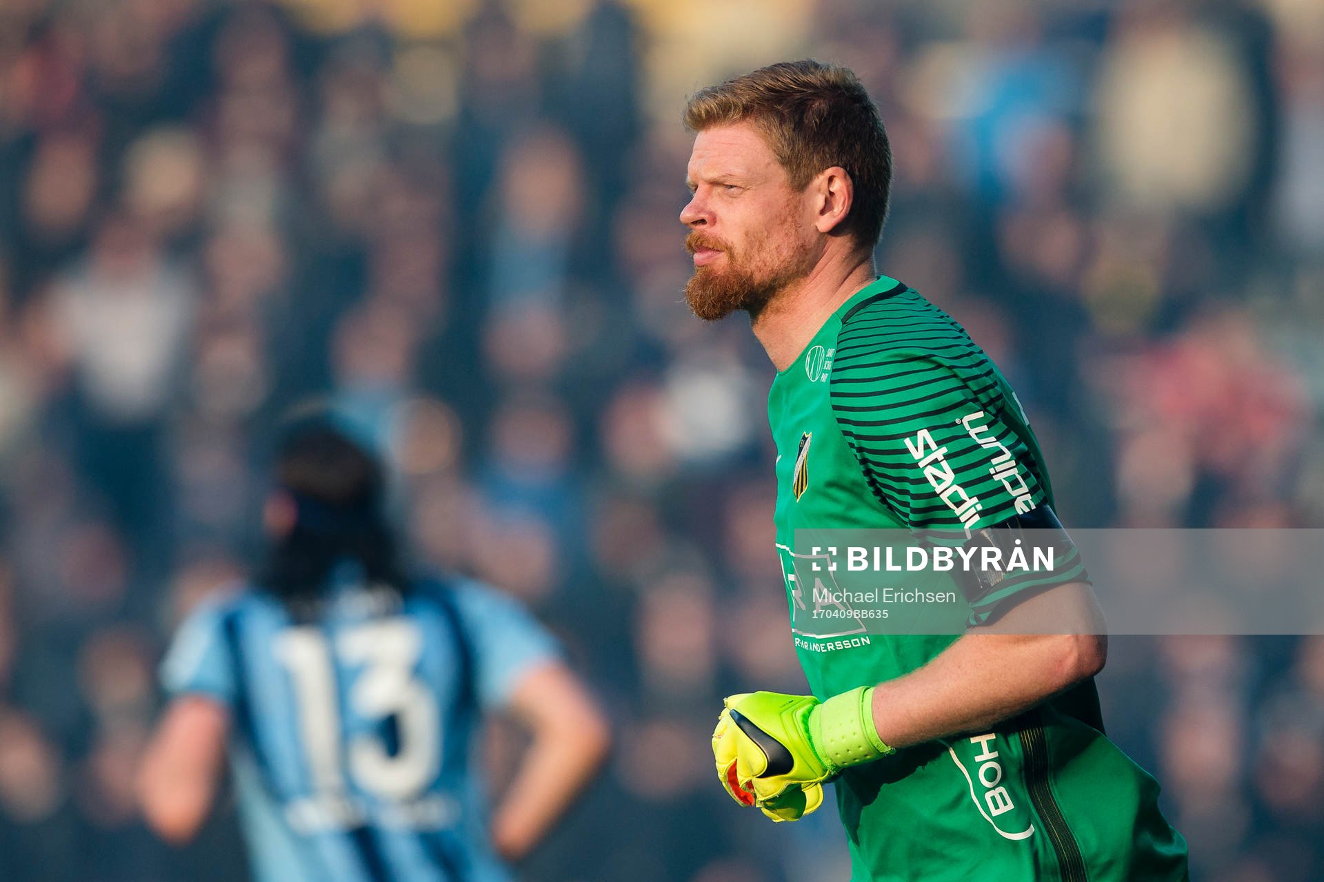 Häckens målvakt Christoffer Källqvist