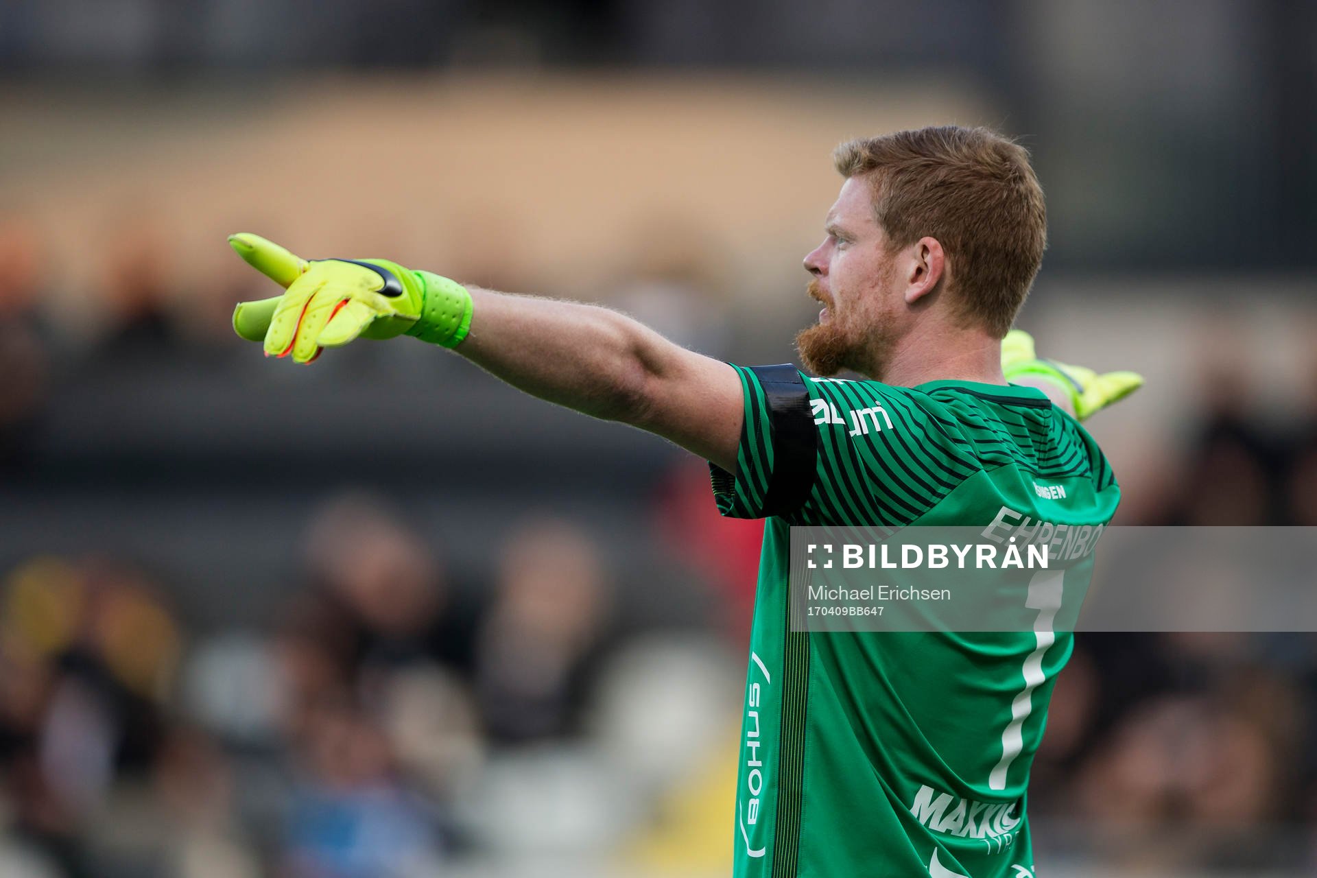 Häckens målvakt Christoffer Källqvist
