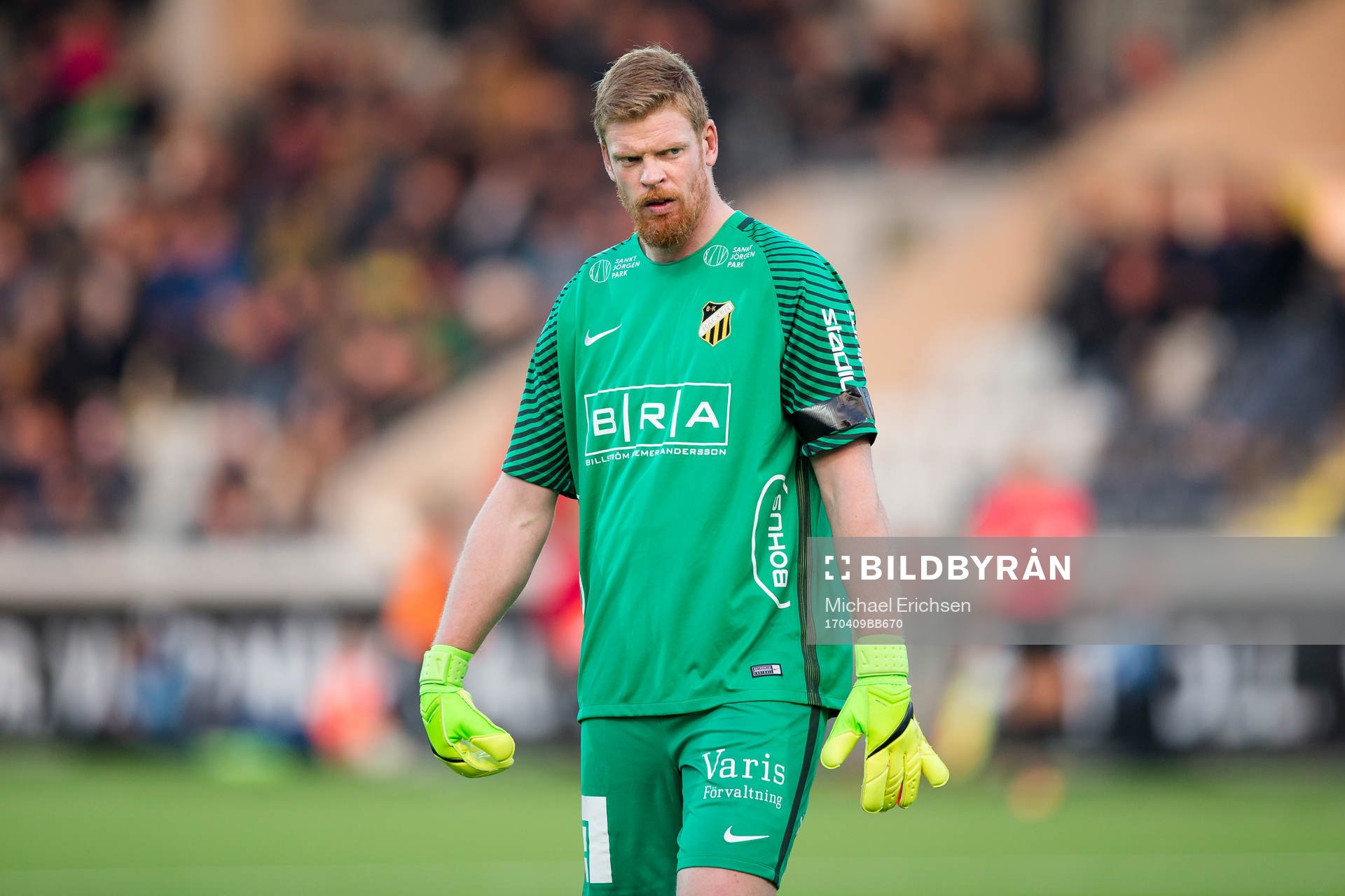 Häckens målvakt Christoffer Källqvist