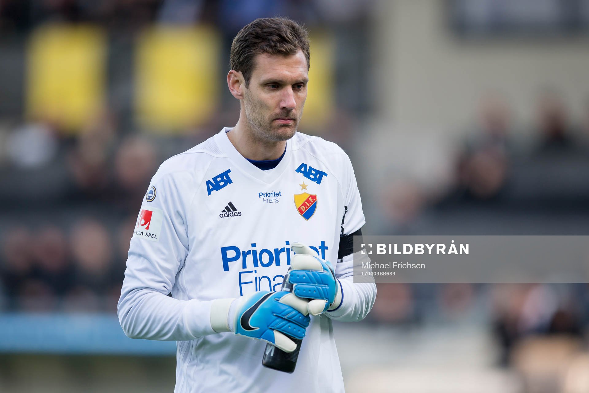 Djurgårdens målvakt Andreas Isaksson