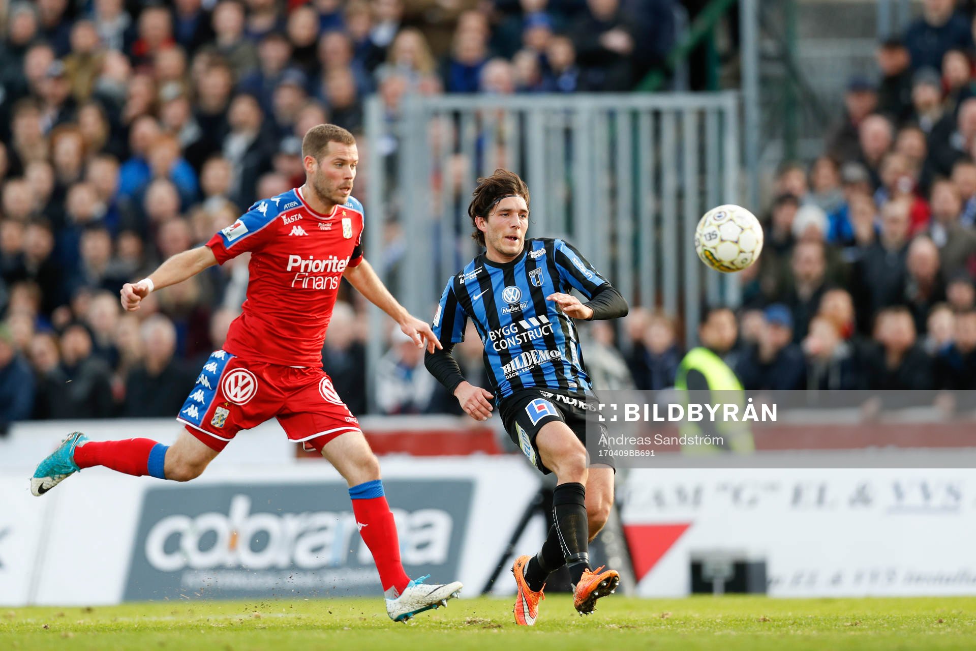 Sirius Stefano Vecchia och IFK Göteborgs Emil Salomonsson