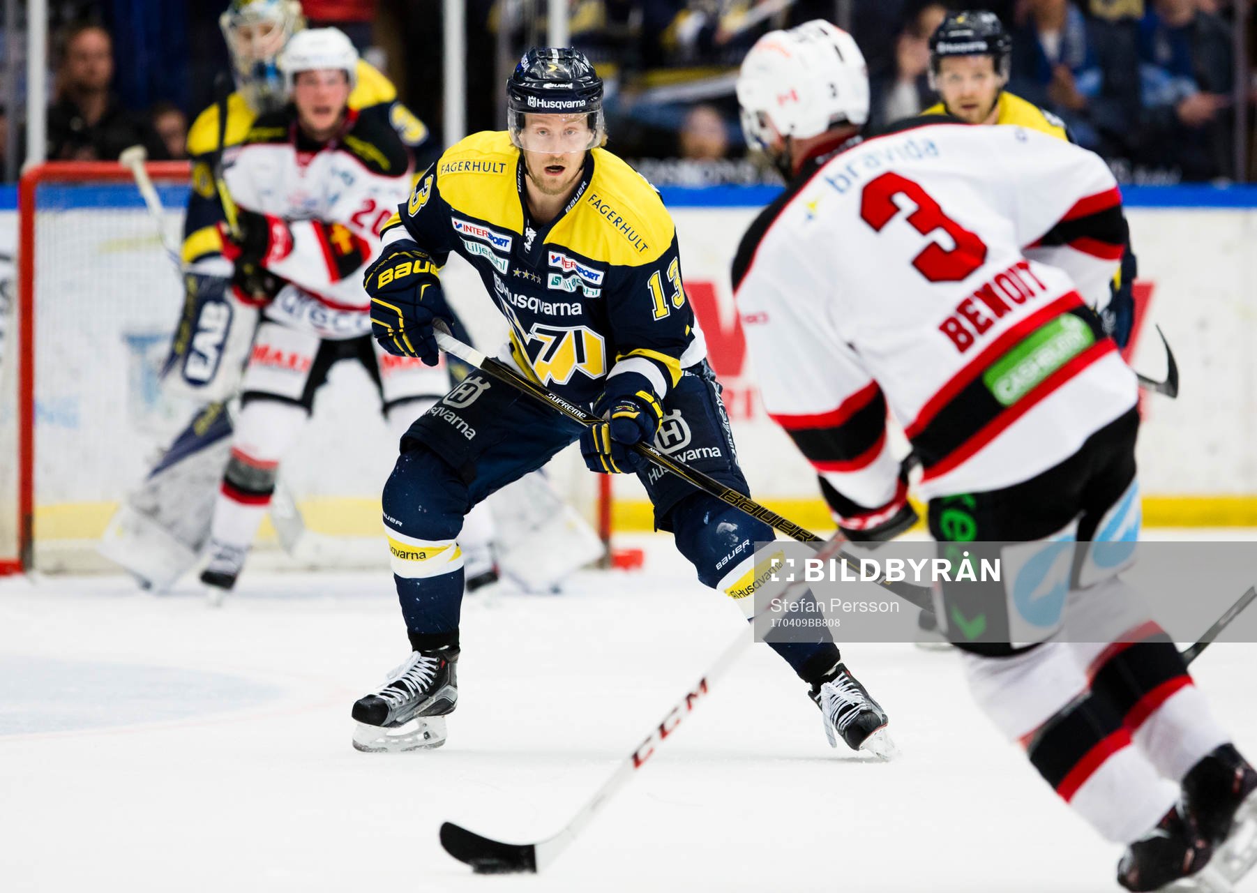 s Oscar Sundh täcker skott