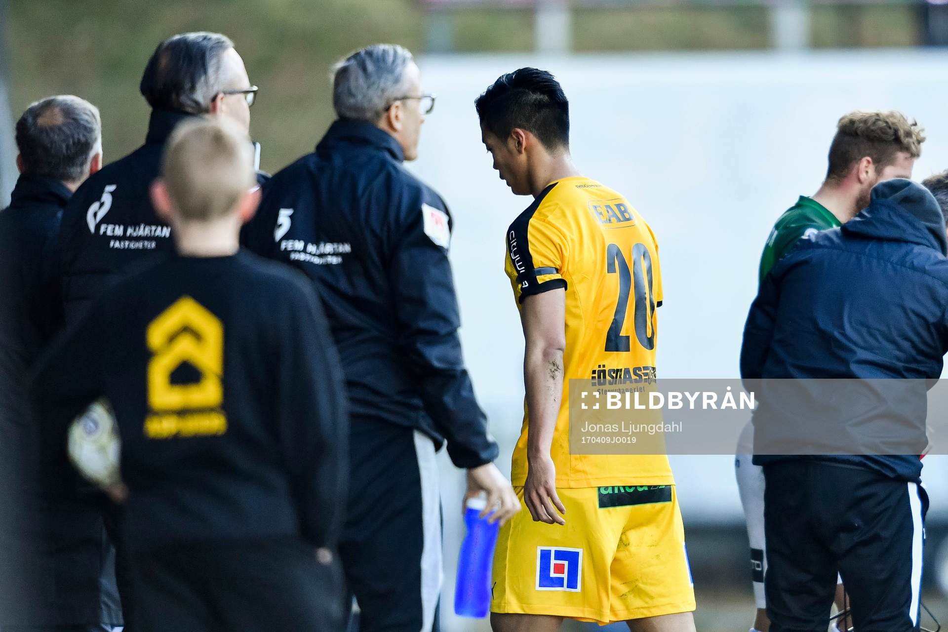 Halmstads Kosuke Kinoshita lämnar planen