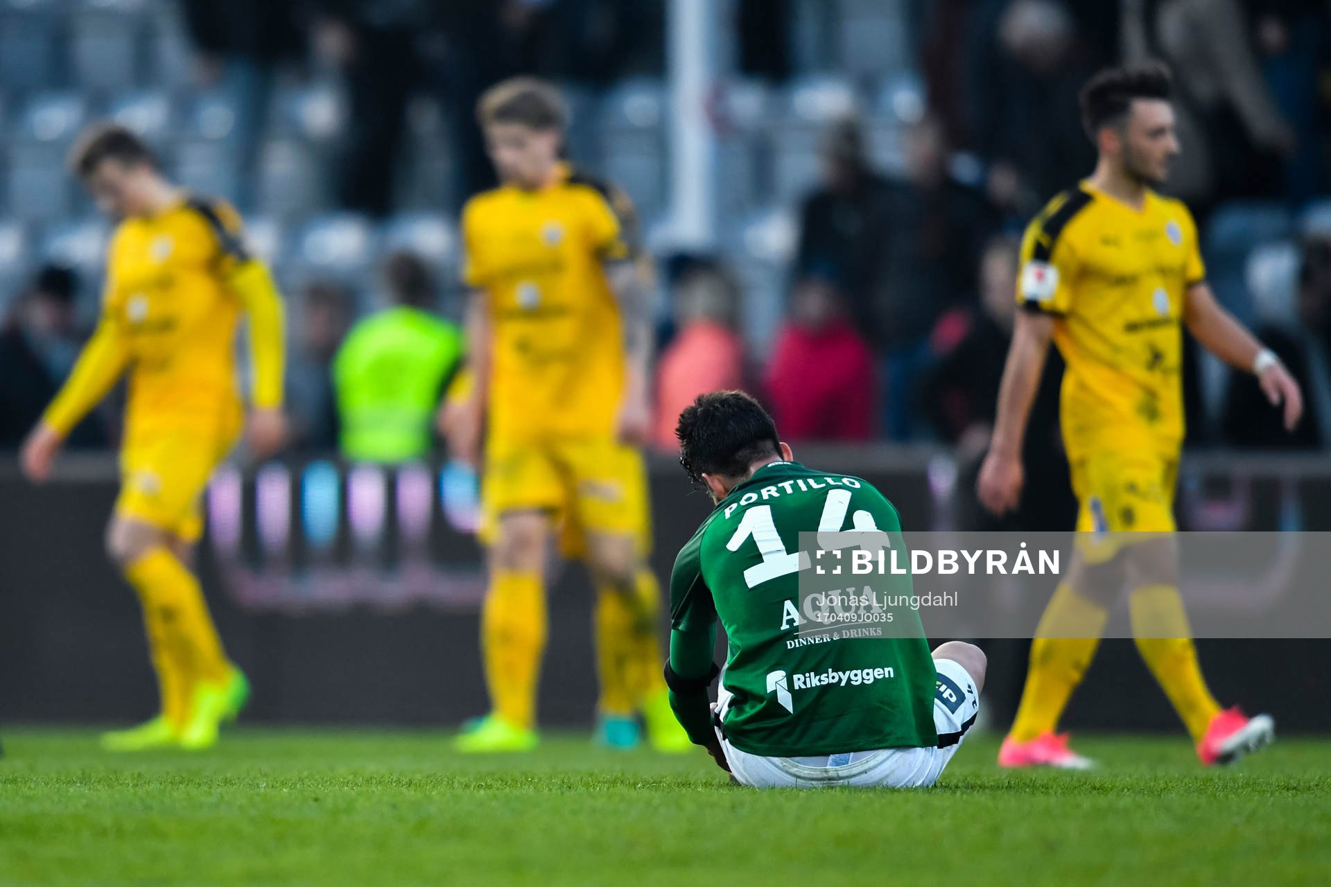 Jönköpings Alejandro Fernandez Portillo deppar
