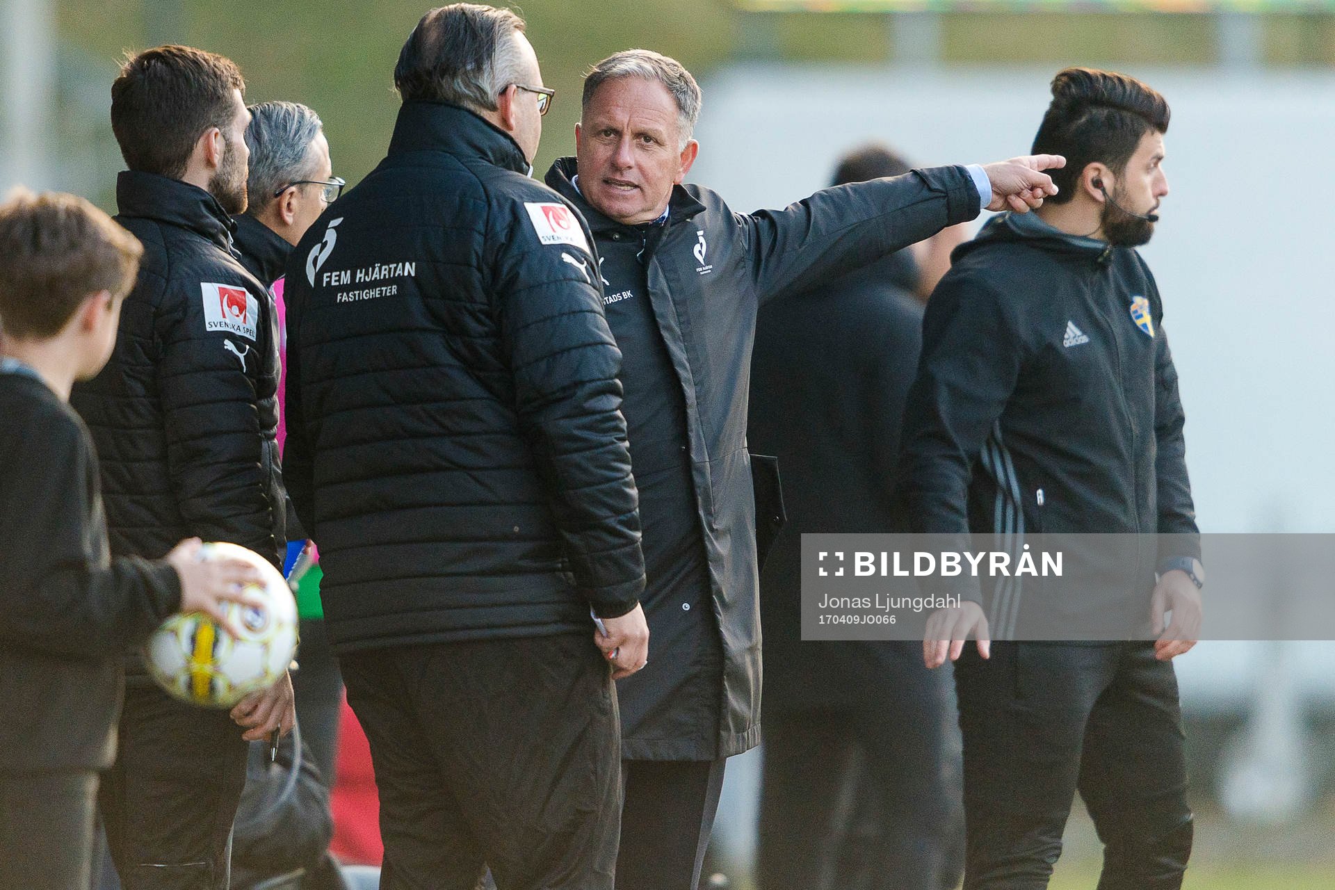 Halmstads tränare Jan Jönsson