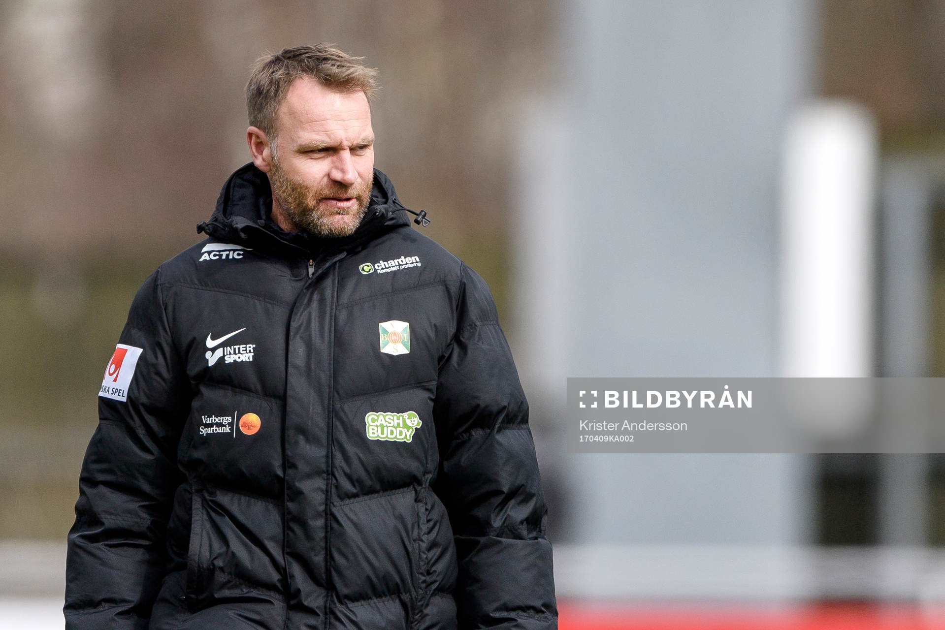 Varbergs assisterande tränare Torbjörn Arvidsson före