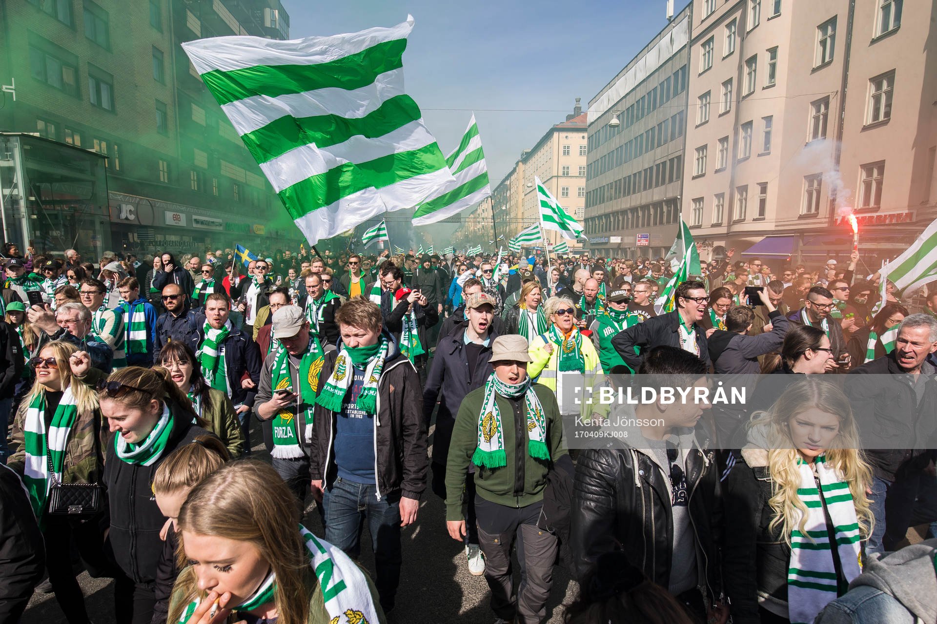Hammarbys supportrar