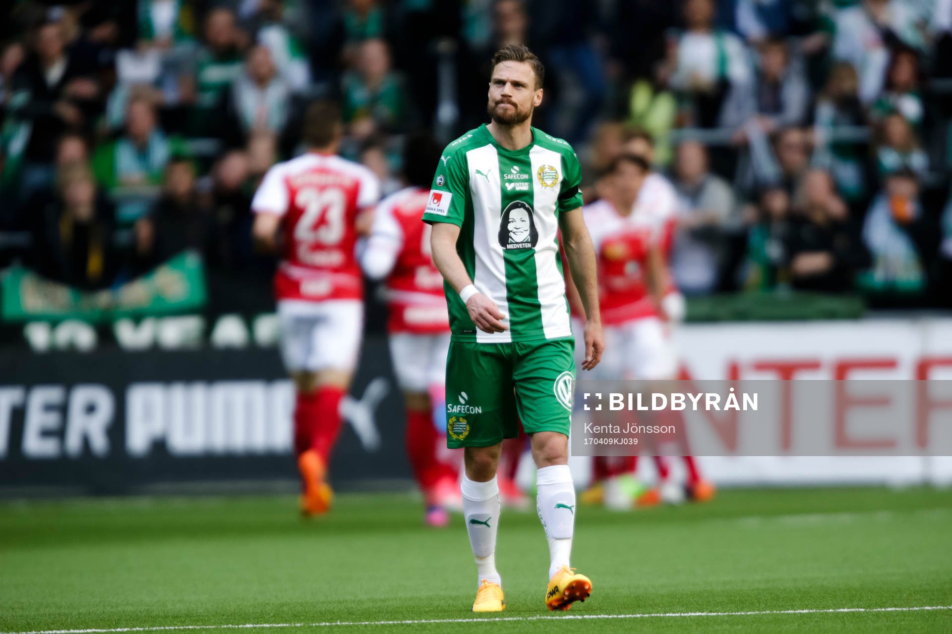 Hammarbys Arnór Smárason deppar