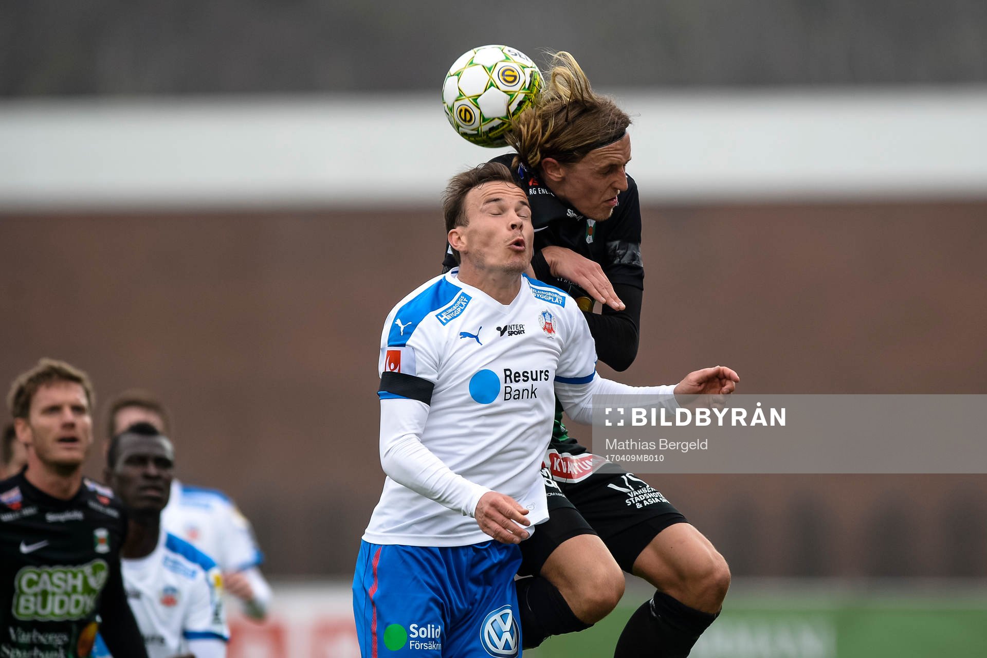 Helsingborgs Anton Wede och Varbergs Joakim Lindner
