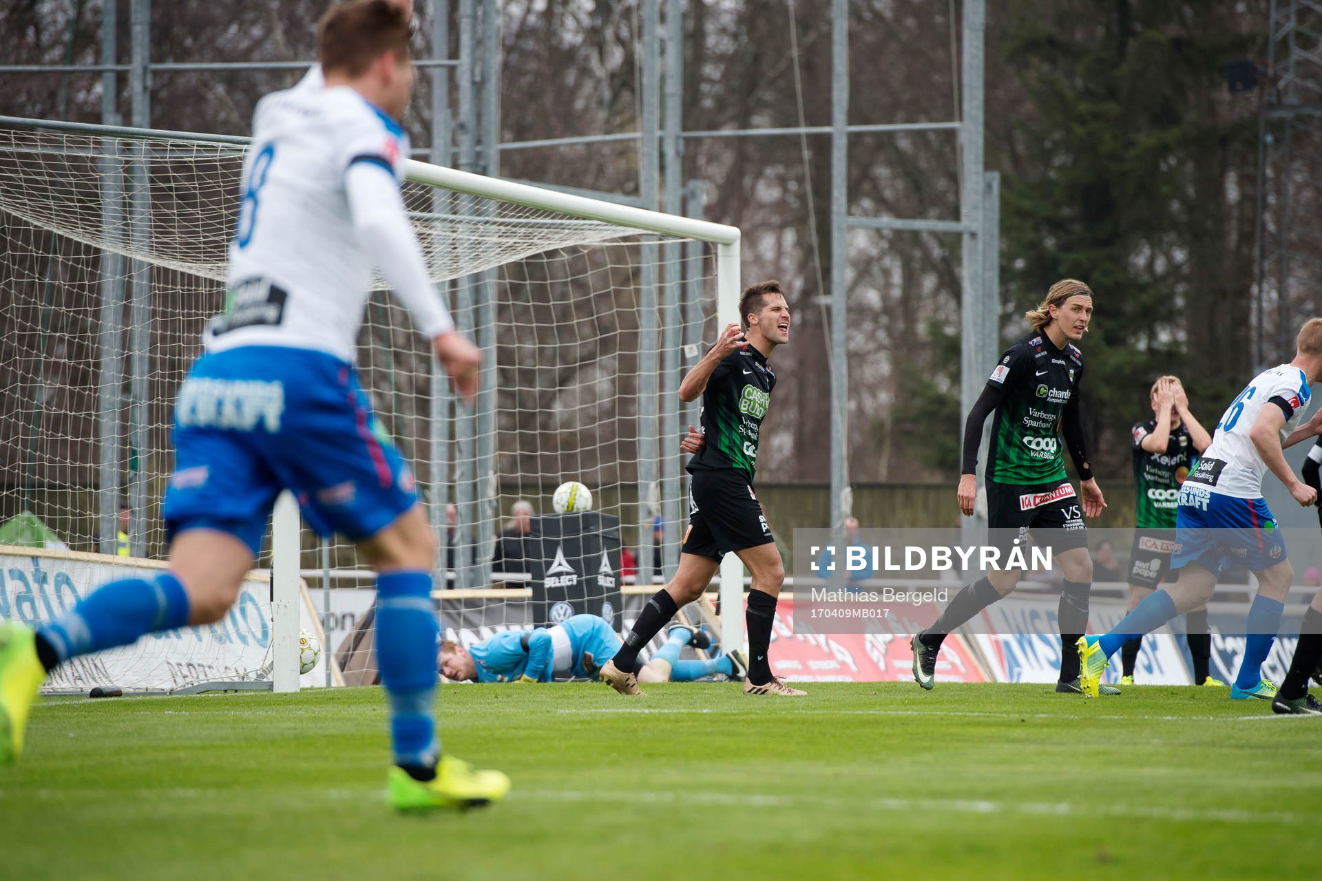 Varbergs Gabriel Altemark-Vanneryr reagerar